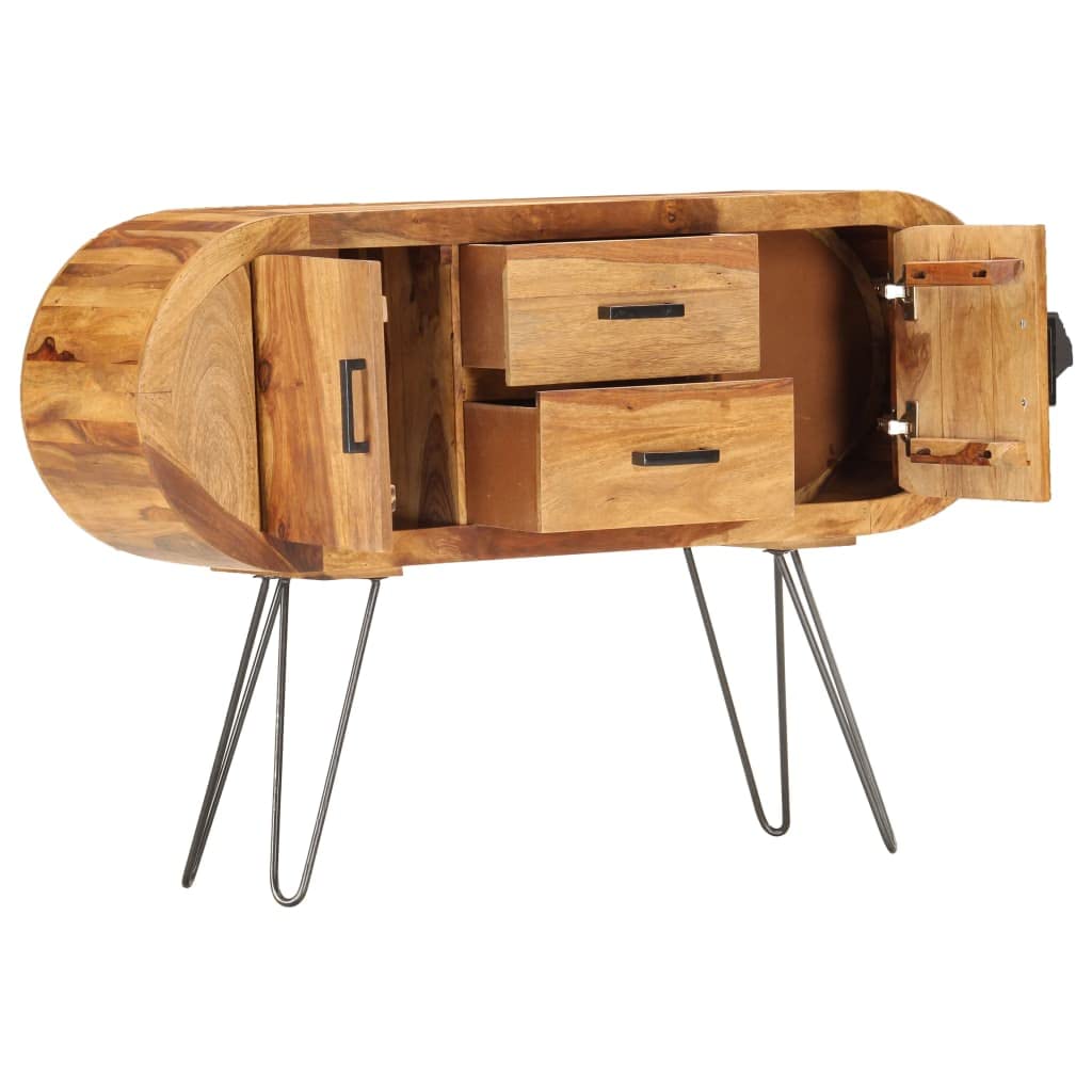 Solid Sheesham Wood Dining Cabinet - 46.5