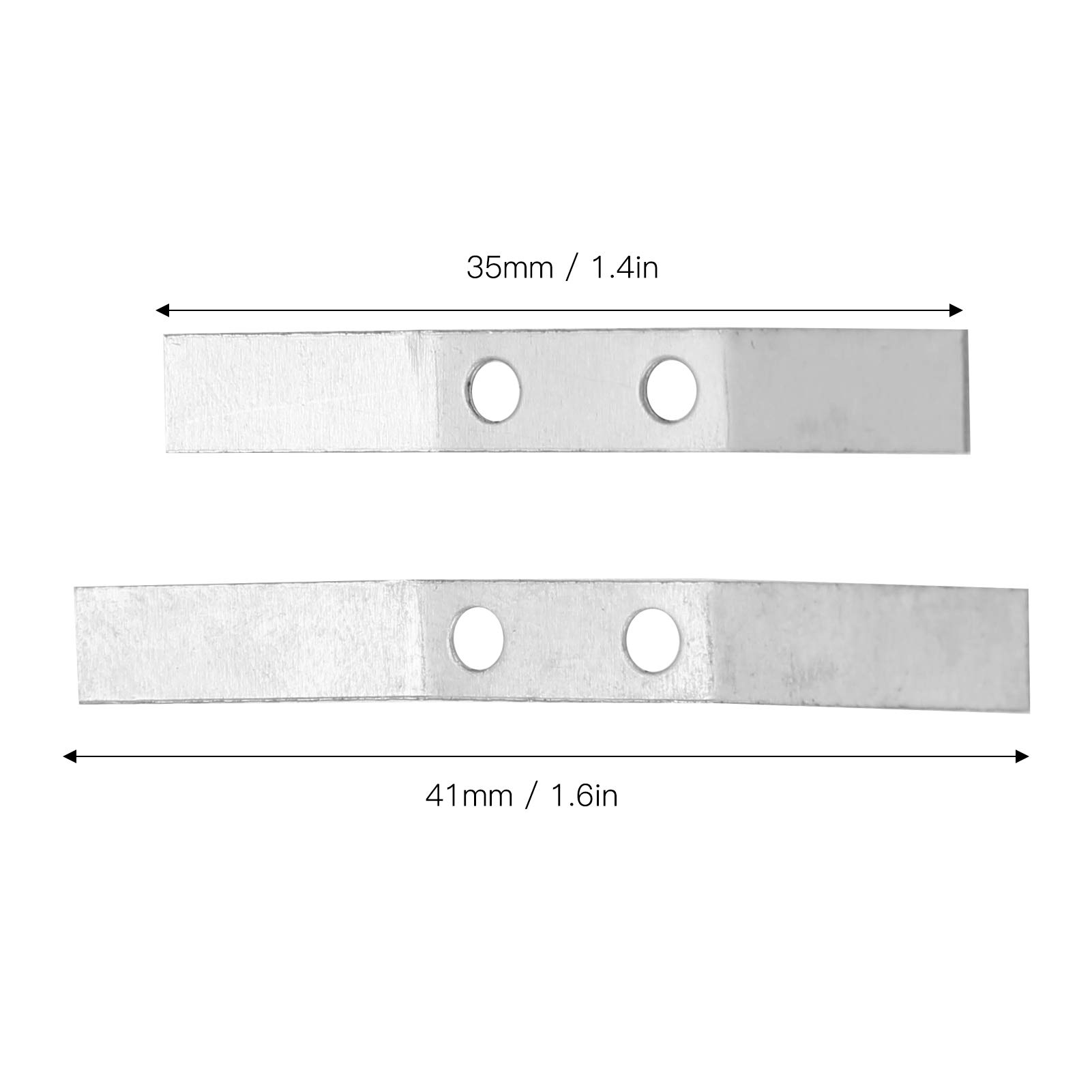 WPL D12 1/10 RC Truck Rear Leaf Spring Kit - 8-Piece Steel Axle Leaf Springs for RC Car Accessories | Perfect for Off-Roading, Crawling & RC Truck Upgrades