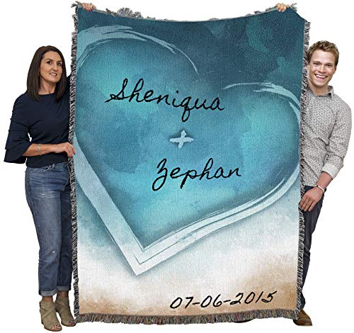 Heart Names Blue