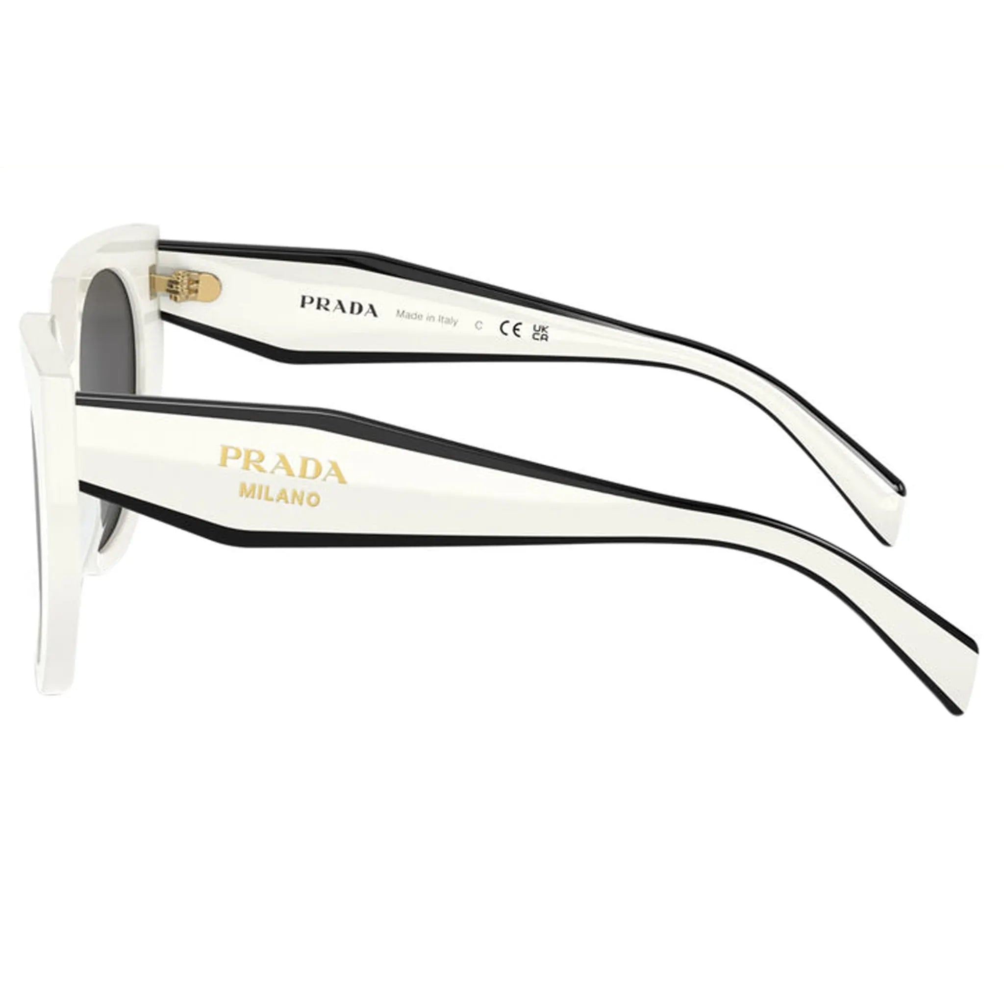 Prada PR 14WS 1425S0 Talc Sunglasses for Women - Luxury Designer Shades with UV Protection - Perfect for Beach, Driving & Outdoor Activities