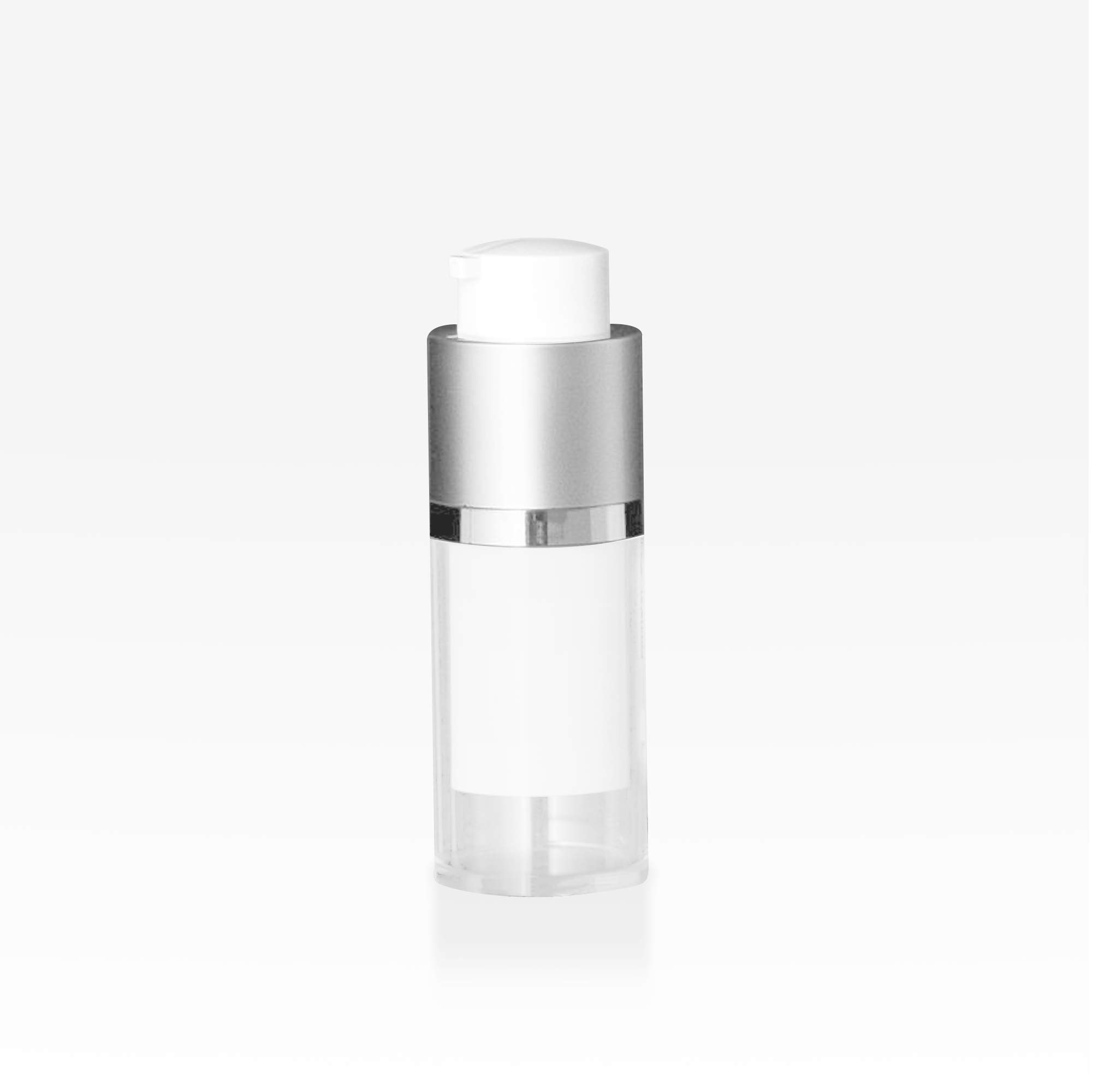 Helix Twist-Up Airless Bottles 15ml - Premium Cosmetic Packaging for Serums, Creams & Lotions - Leak-Proof & Hygienic Travel-Friendly Design