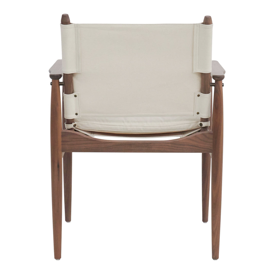 Premium Journey Canvas Dining Armchair - Modern Comfortable Upholstered Side Chair for Kitchen, Dining Room & Office - Perfect for Home Decor & Entertaining