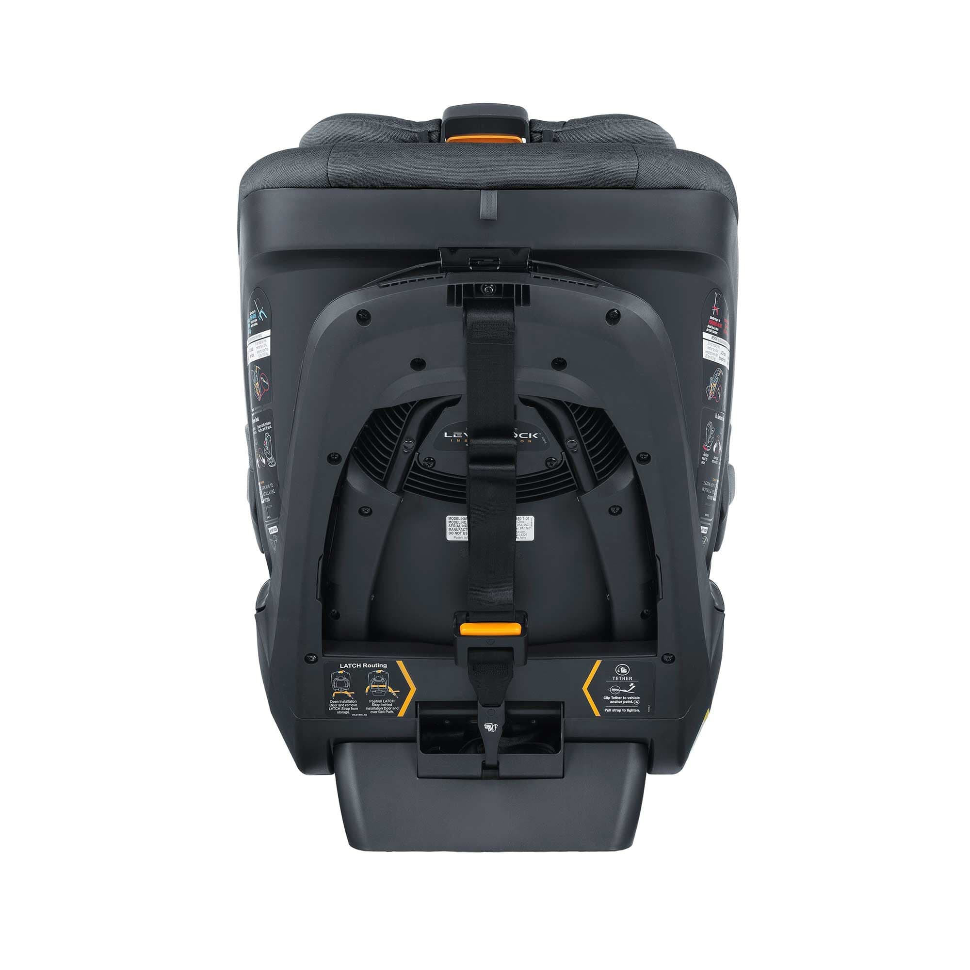 Chicco Fit360 ClearTex Rotating Convertible Car Seat for Toddlers - Safe & Easy 360° Swivel Installation - Perfect for Travel & Daily Commutes