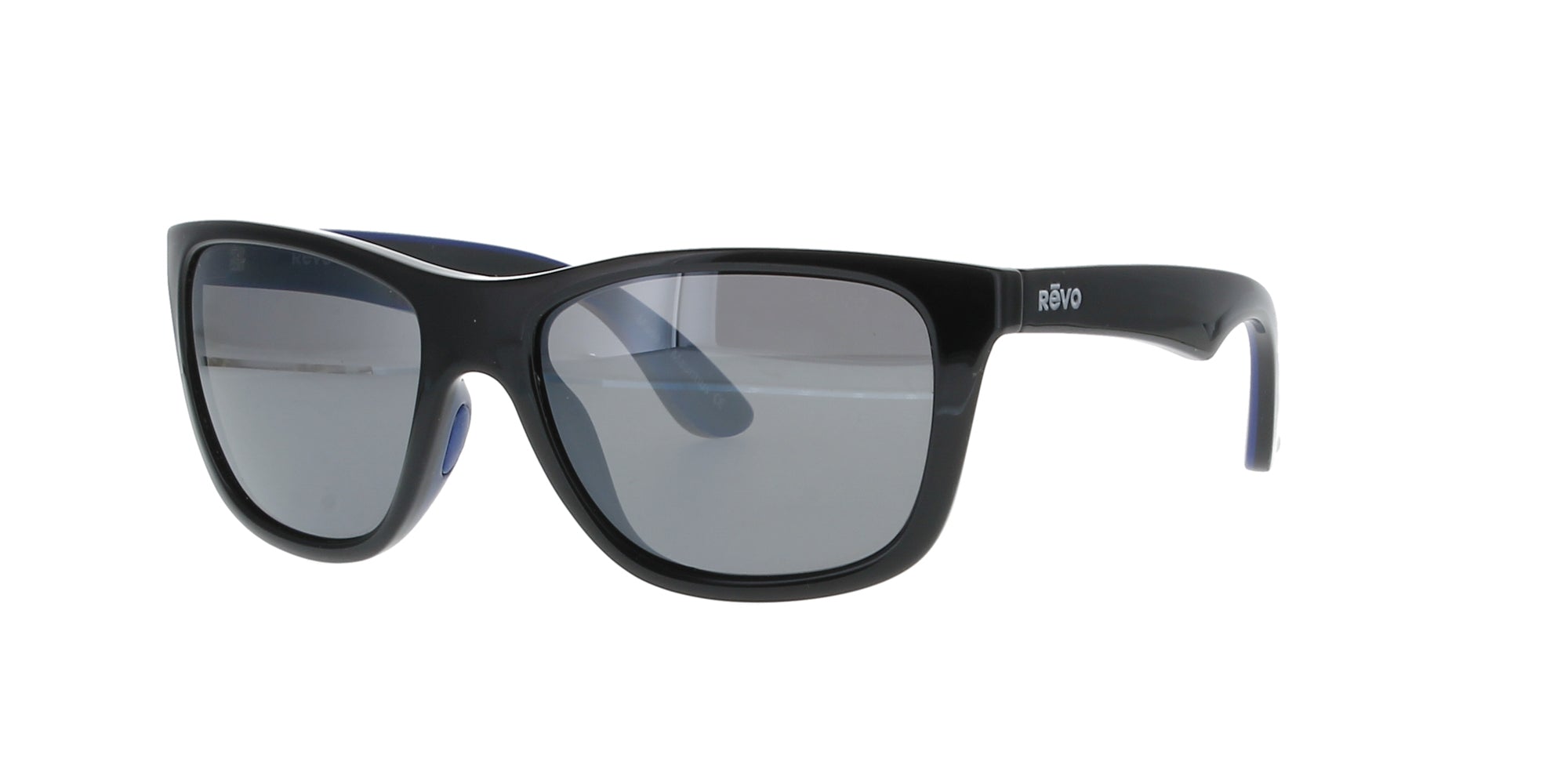 Revo Polarized Otis Sunglasses for Men & Women - Black & Blue Lens UV Protection - Perfect for Driving, Fishing & Outdoor Activities