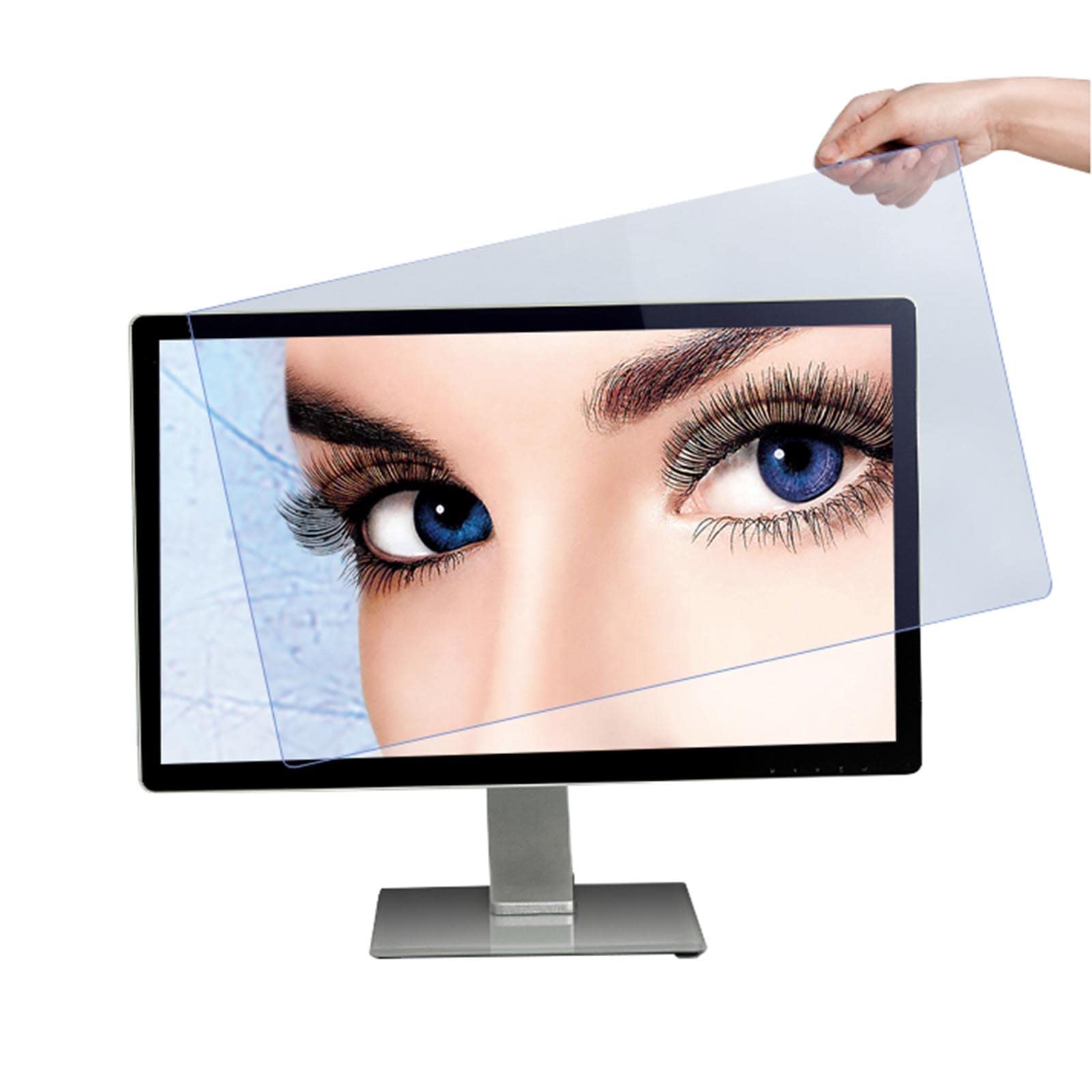 LIGUOYI HD Anti-Blue Light Screen Protector for 5:4 16:9 16:10 Widescreen Monitors - Eye Protection, Radiation Filter for Office & Gaming Computers