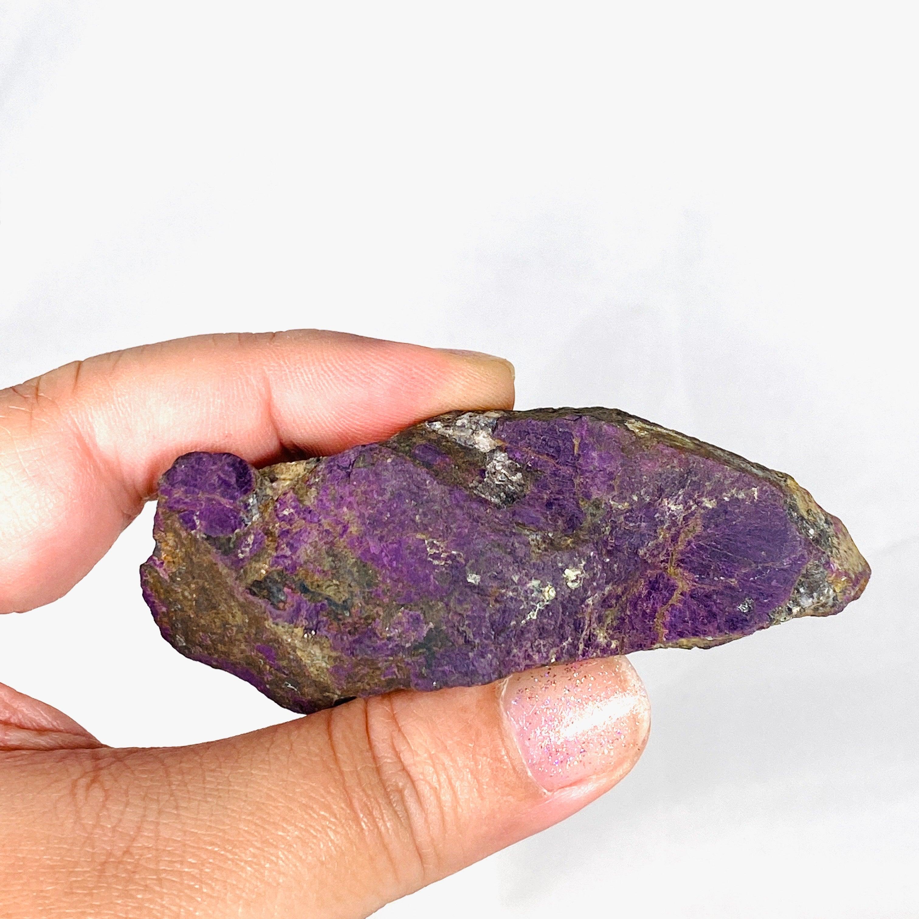 Purpurite Raw Crystal Stone - Natural Healing Crystal for Meditation, Energy Work & Spiritual Growth - Perfect for Home Decor, Jewelry Making & Crystal Collections