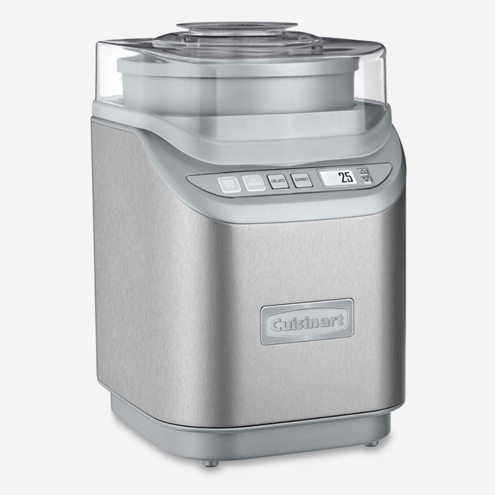 Cuisinart 2 Quart Gelateria Frozen Yogurt Ice Cream Maker - Make Homemade Gelato, Sorbet & Soft Serve - Perfect for Parties, Desserts & Family Treats