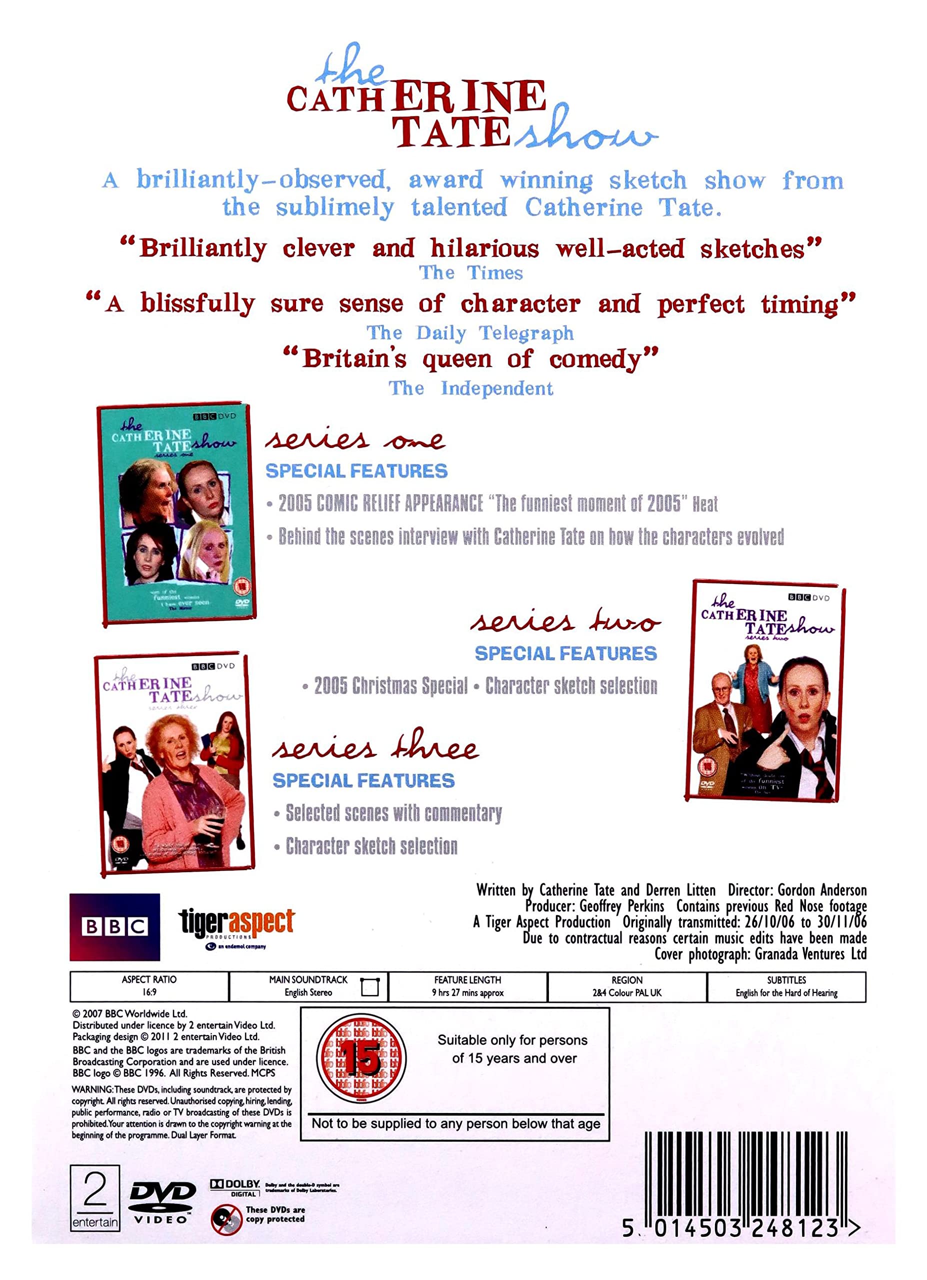 The Catherine Tate Show: Complete BBC Series 1-3 Box Set [DVD] - Hilarious British Comedy for Home Entertainment & Gift Giving