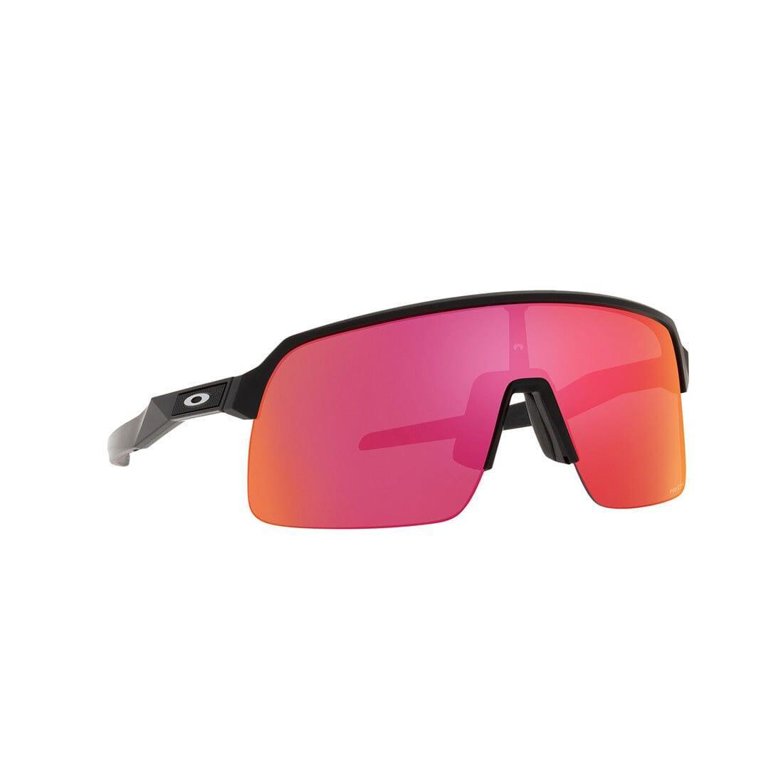 OAKLEY SUTRO LITE Sunglasses Matte Black with Prizm Field Lens - UV Protection & Polarized for Running, Cycling & Outdoor Sports