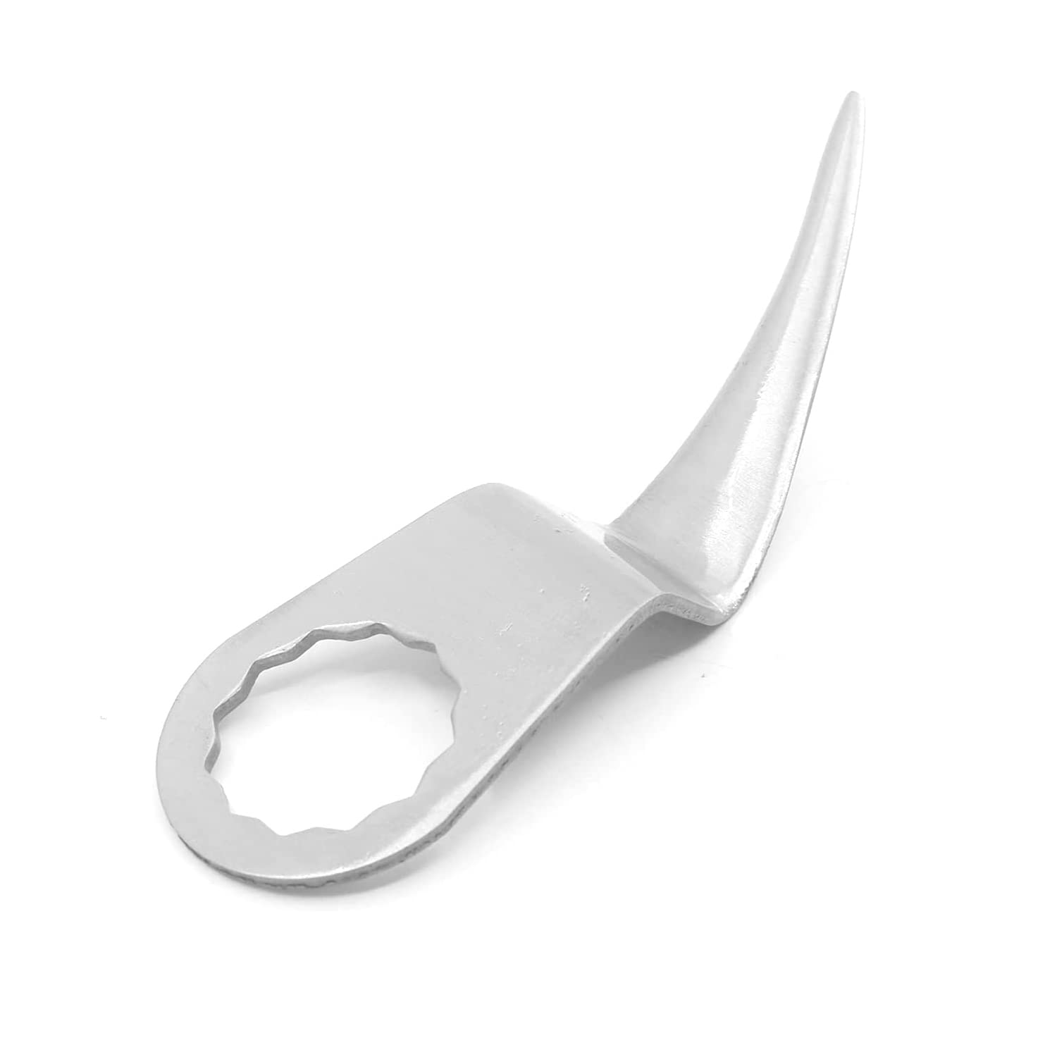 Pneumatic Air Windshield Knife - 90mm Long Straight & Bent Curved Blades for Car Window Seal Cutting | Professional Windscreen Removal Tool for Auto Glass Repair & Replacement