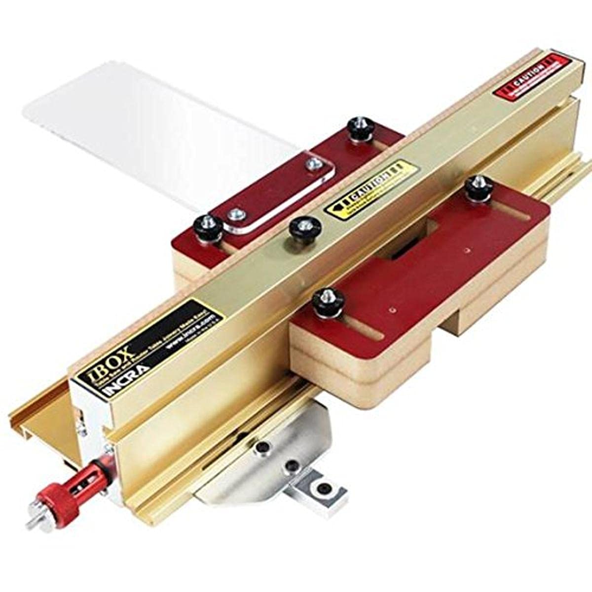 INCRA I-BOX Jig for Perfect Woodworking Box Joints - Precision Joinery Tool for DIY Cabinets, Drawers & Wood Projects