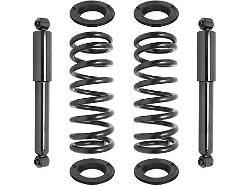 Rear Air Spring to Coil Spring Conversion Kit - 8 Piece Set for 2004-2010 Infiniti QX56 4WD - Improve Ride Comfort & Stability - Perfect for Off-Roading & Heavy Loads
