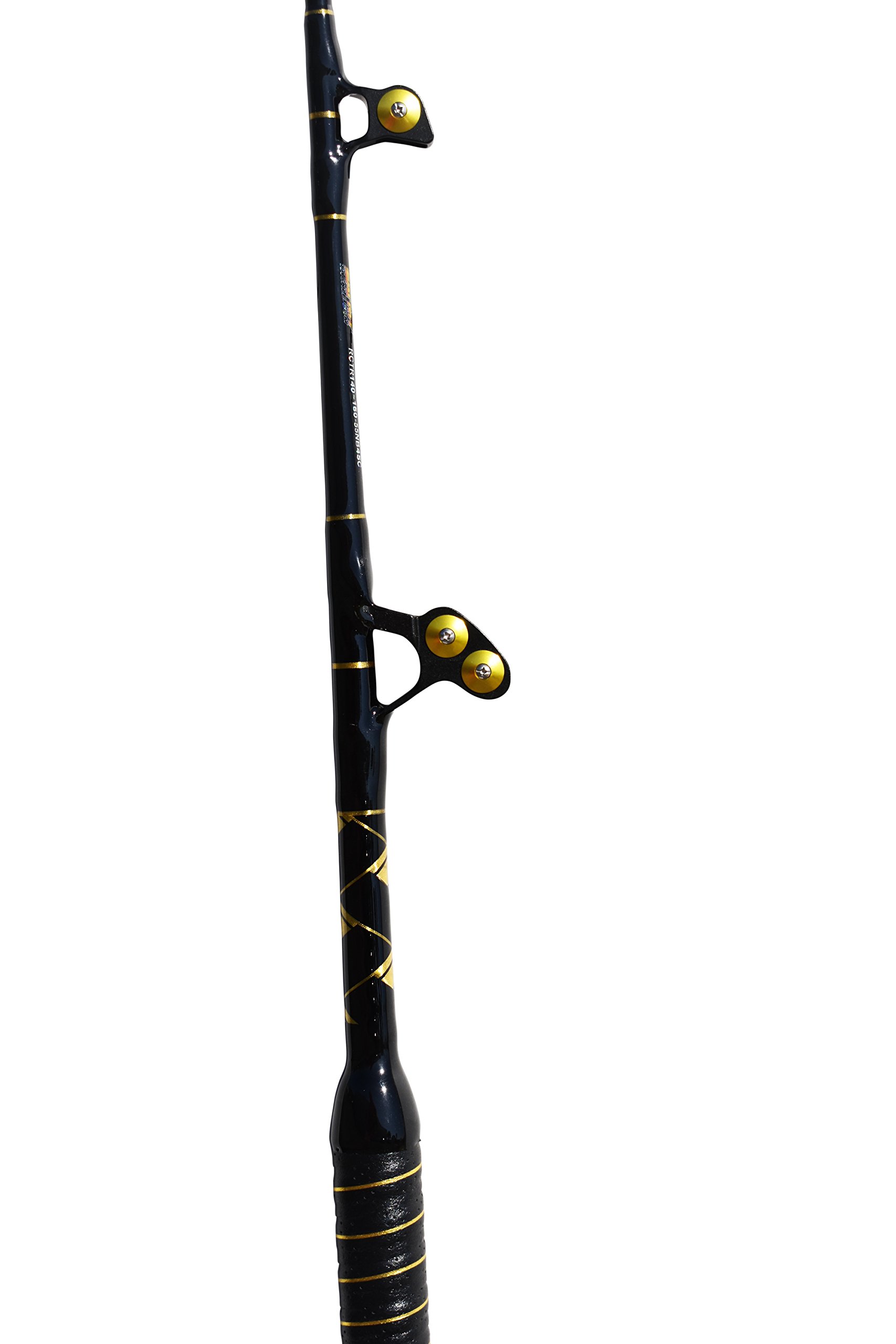 Premium Blue Marlin Fishing Rod - Bent Butt Tournament Edition | Heavy Duty Saltwater Trolling Rod for Big Game Fishing | Perfect for Offshore Tournaments & Deep Sea Fishing Adventures