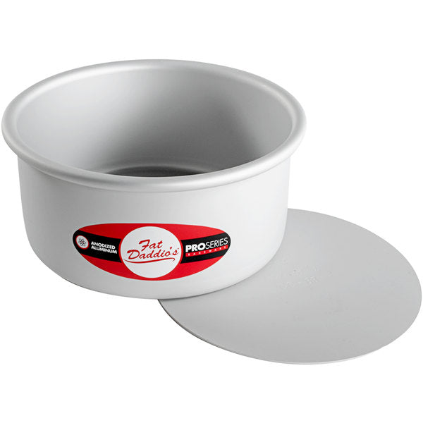 Non-Stick Round Cake Pan with Removable Bottom - 3 Inch Height for Baking, Decorating & Easy Release - Perfect for Birthday Cakes, Cheesecakes & Layer Cakes