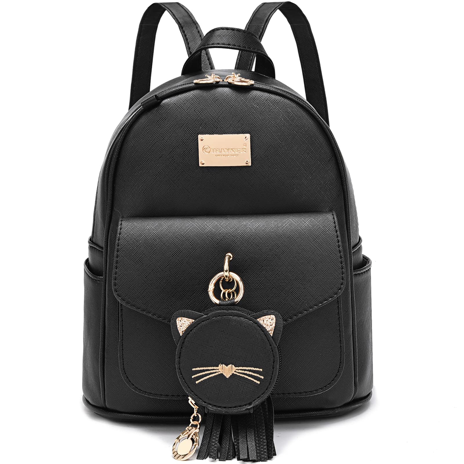 IHAYNER Girls Fashion Backpack - Mini Leather Purse Backpack for Women & Teens, Small Cute Backpack with Coin Purse - Perfect for School, Travel & Daily Use