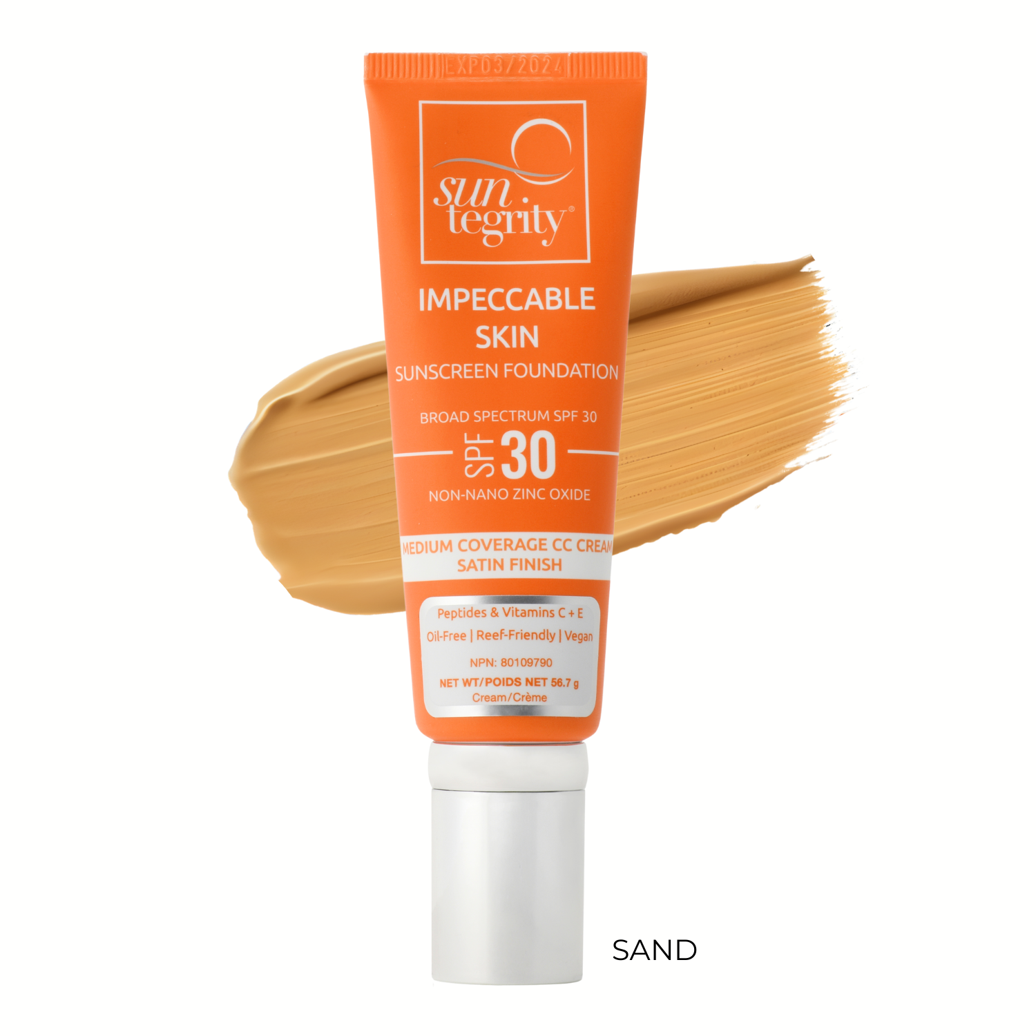 Impeccable Skin SPF 30 Sunscreen Lotion - Broad Spectrum UVA/UVB Protection, Lightweight & Non-Greasy Formula for Daily Face & Body Use | Perfect for Outdoor Activities, Beach & Everyday Sun Protection