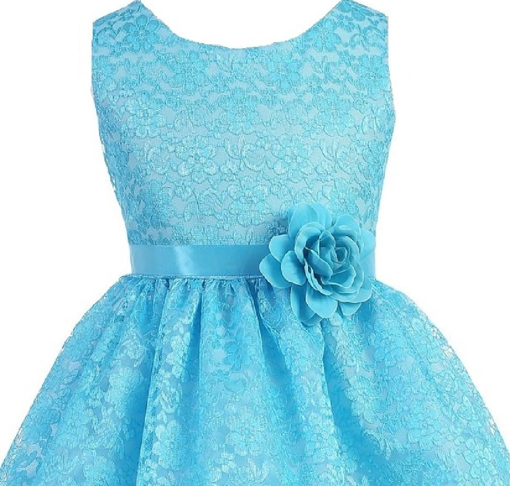 Adorable Lace Overlay Floral Girls Dresses for Spring & Summer | Toddler & Little Girls Fashion | Perfect for Birthday Parties, Easter, Photoshoots & Special Occasions