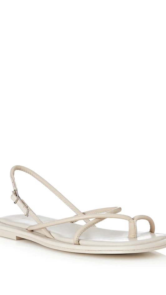 Kendall Sandal Women's Bone Leather Comfortable Strappy Sandals for Summer Beach Walking & Casual Outfits