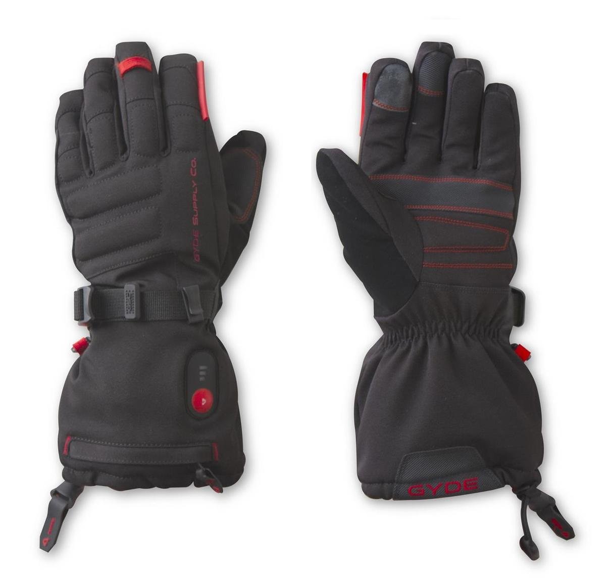 Gerbing Gyde S4 Heated Gloves for Men & Women - Small Size, Black - Battery Powered Winter Gloves for Motorcycling, Skiing & Outdoor Activities in Cold Weather