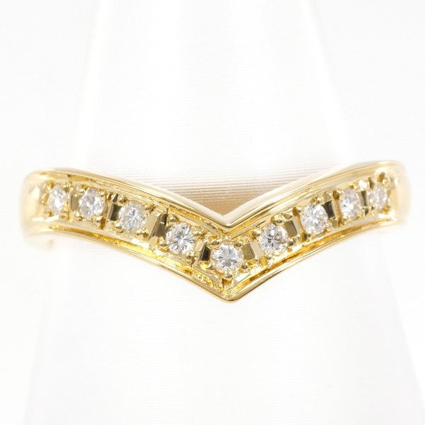18K Yellow Gold Diamond Ring for Women - Elegant Solitaire Engagement & Wedding Band - Perfect for Proposals, Anniversaries, and Special Occasions