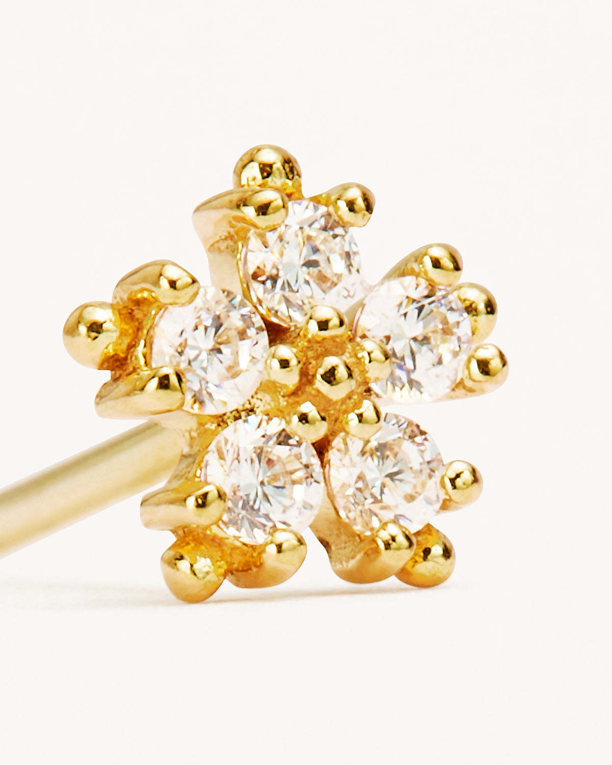 14K Solid Gold Snowflake Cartilage Earring - Dainty Cartilage Hoop Earrings for Women - Perfect for Christmas Gifts, Winter Fashion & Everyday Wear