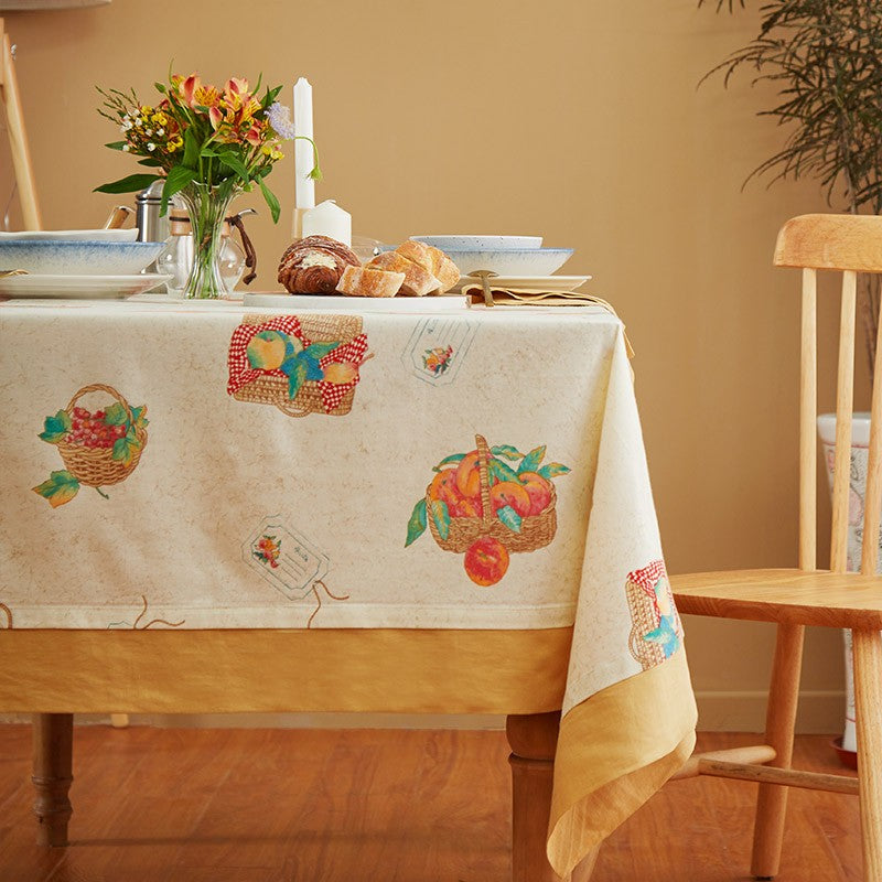 Premium Extra Large Modern Tablecloths for Dining Room & Kitchen - Washable Cotton Rectangular & Square Table Covers for Round Tables, Farmhouse Decor, Wedding & Party Use - Perfect for Holiday Gatherings, Dinner Parties & Outdoor Events