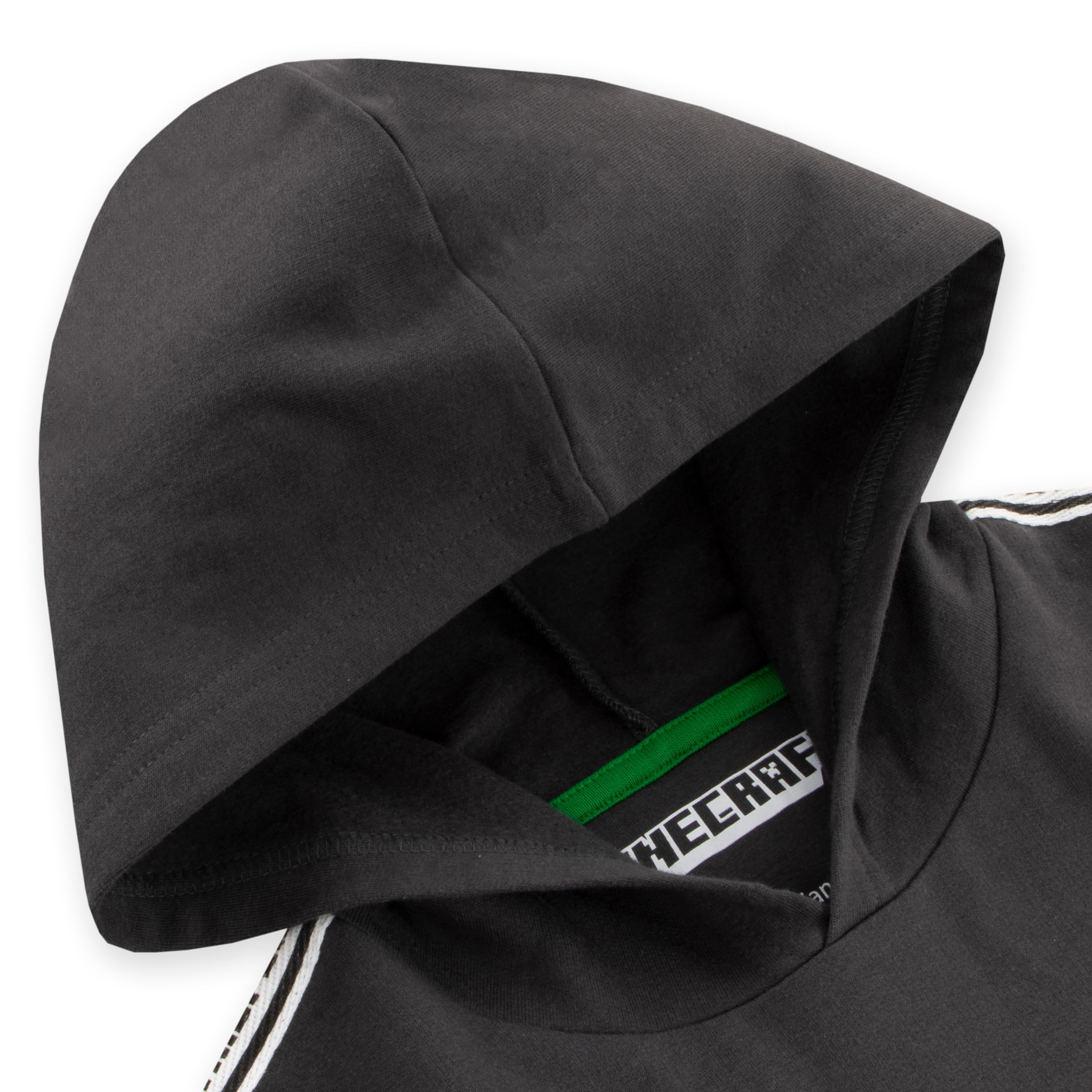 Minecraft Creeper Hoodie for Girls - Gaming Themed Pullover Sweatshirt in Sizes 6-14 | Perfect for Cosplay, Birthday Gifts & Gaming Events