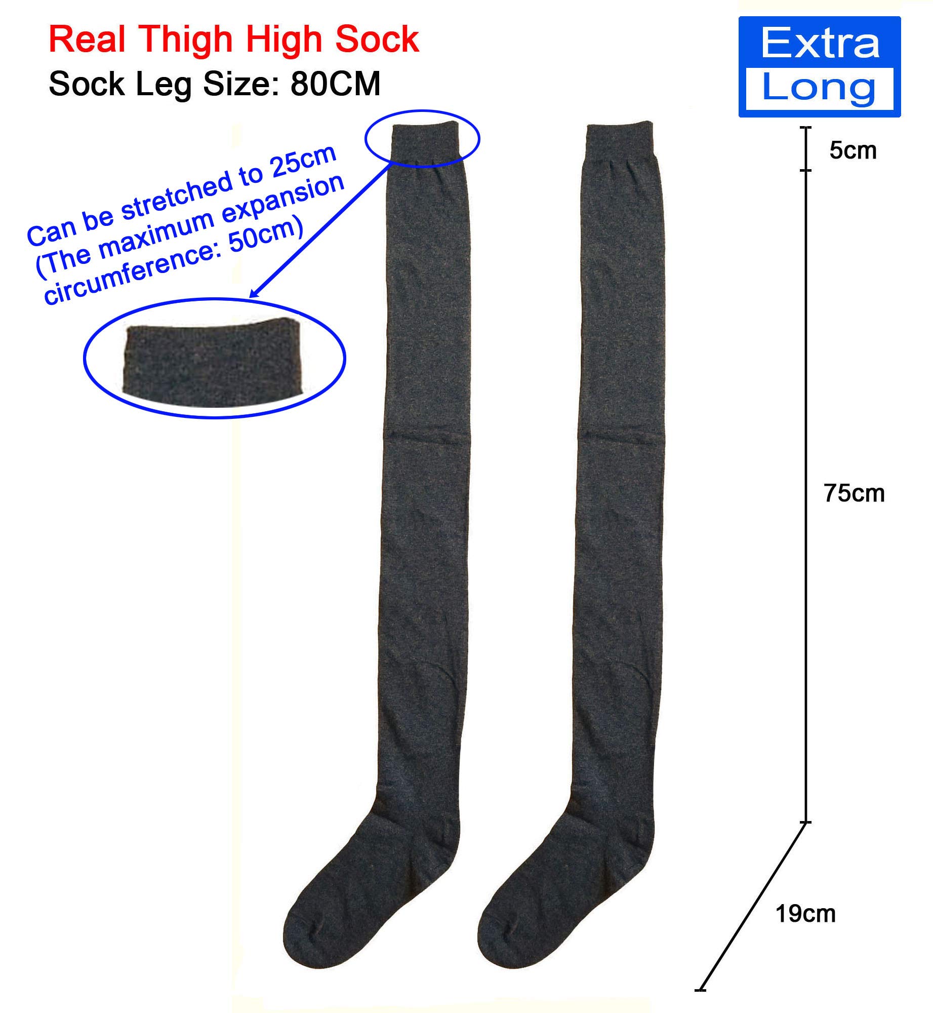 Women's Extra Long Thigh High Socks - Winter Warm Over The Knee Boot Stockings & Leg Warmers for Cold Weather, Fashion, and Outfit Styling