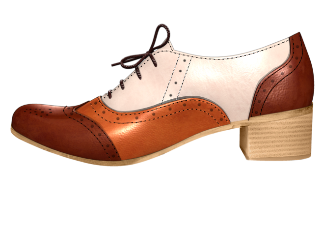 Morgan Women's Oxford Pumps - Classic Comfortable Low Heel Dress Shoes for Work, Office & Formal Occasions