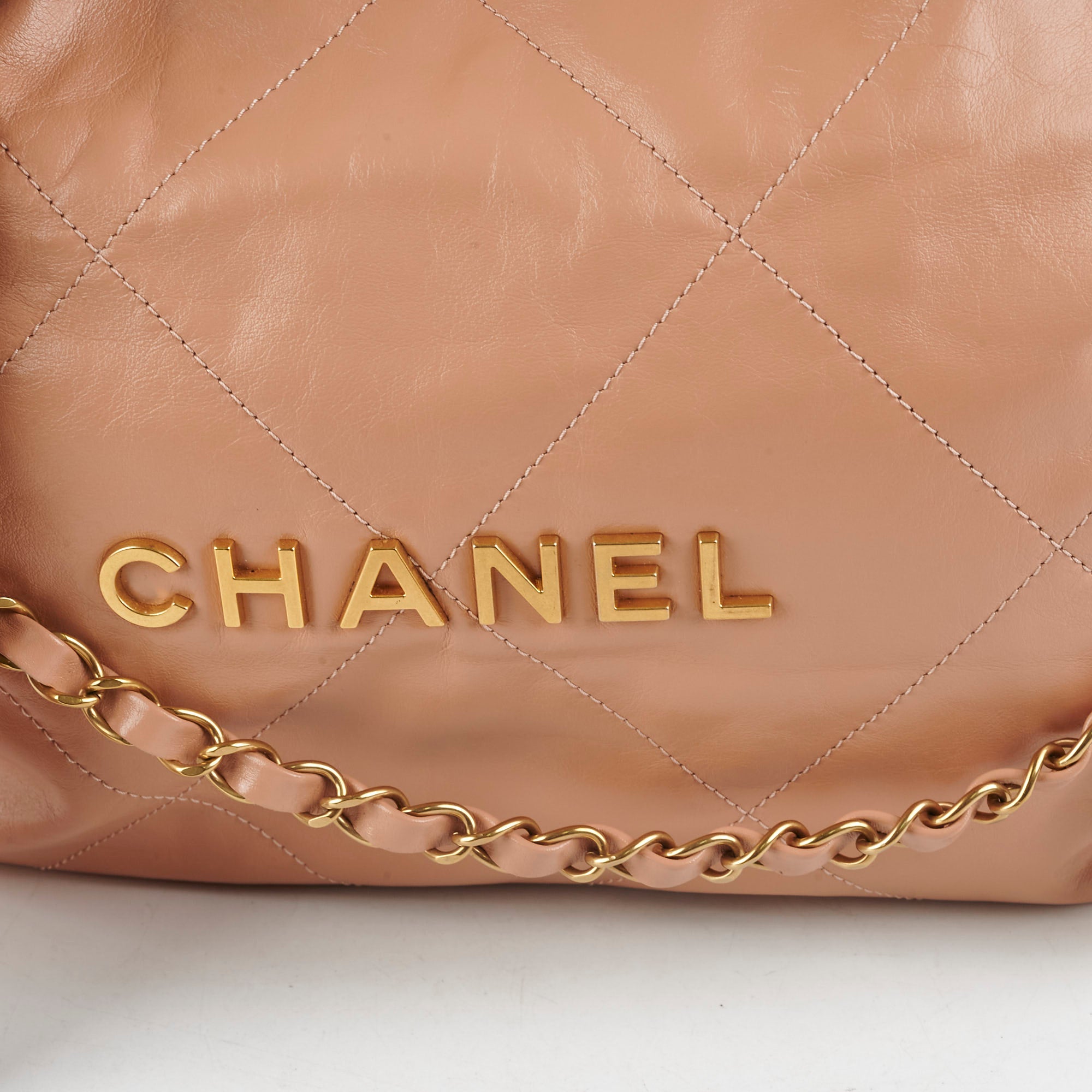 Chanel 22 Small Handbag in Caramel - Luxury Leather Shoulder Bag for Women | Perfect for Everyday Use, Work & Special Occasions