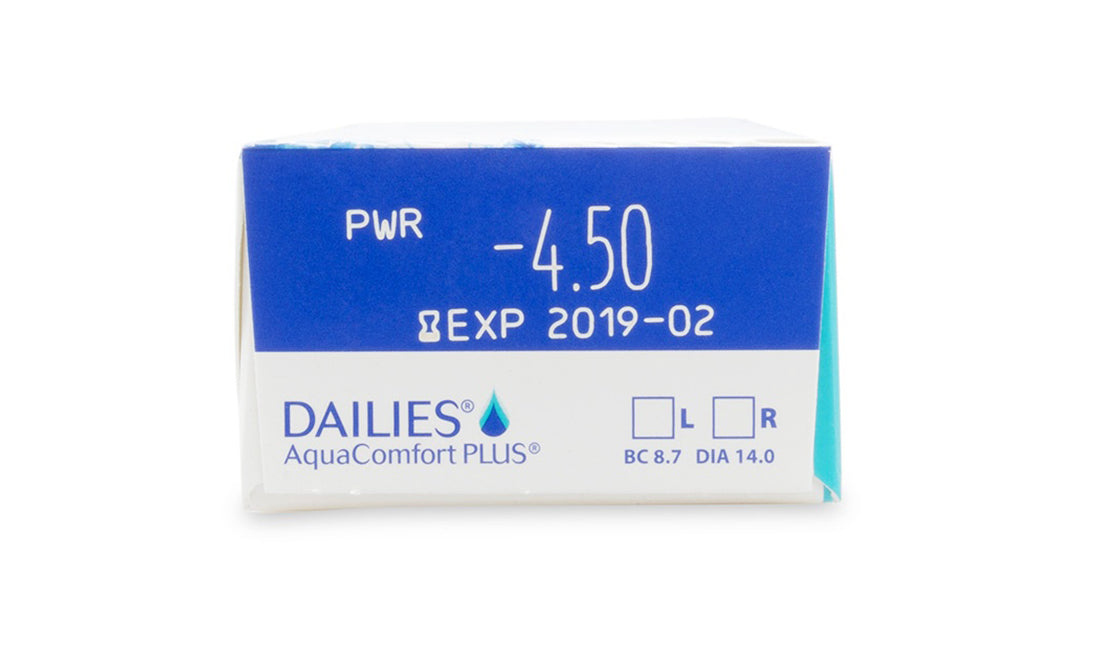 DAILIES AquaComfort Plus Daily Disposable Contact Lenses - 30 Pack (30 Lenses) | Moisturizing & Comfortable for All-Day Wear | Perfect for Work, Travel, and Active Lifestyles
