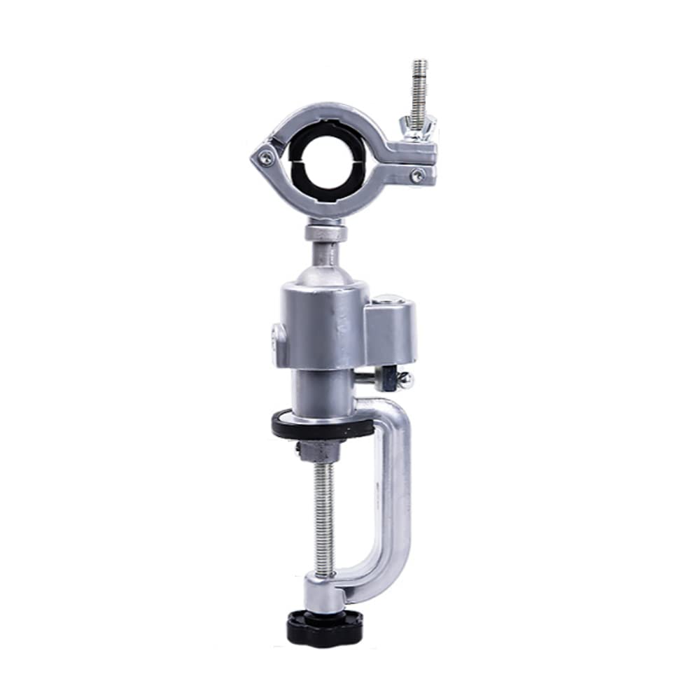 Electric Drill Stand & Bench Clamp Vise - 360° Rotatable Multifunctional Bracket Holder for Drills, Grinders & Rotary Tools | Perfect for DIY Projects, Woodworking & Metalworking