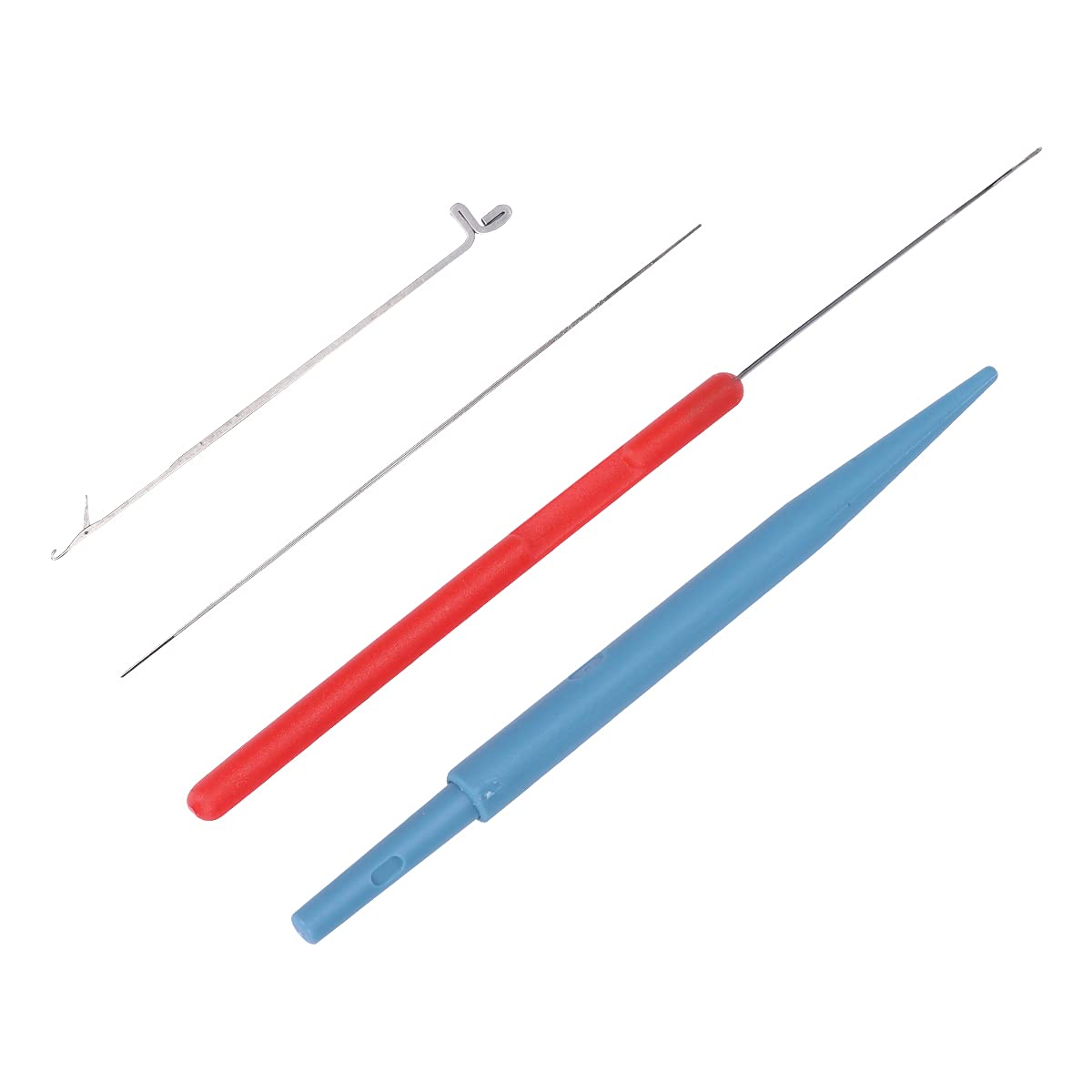 4-Piece Reusable Beading Needle Threader Set - Professional Beading Tools for Jewelry Making, Crochet & Sewing - Perfect for DIY Crafts, Beadwork, and Handmade Accessories