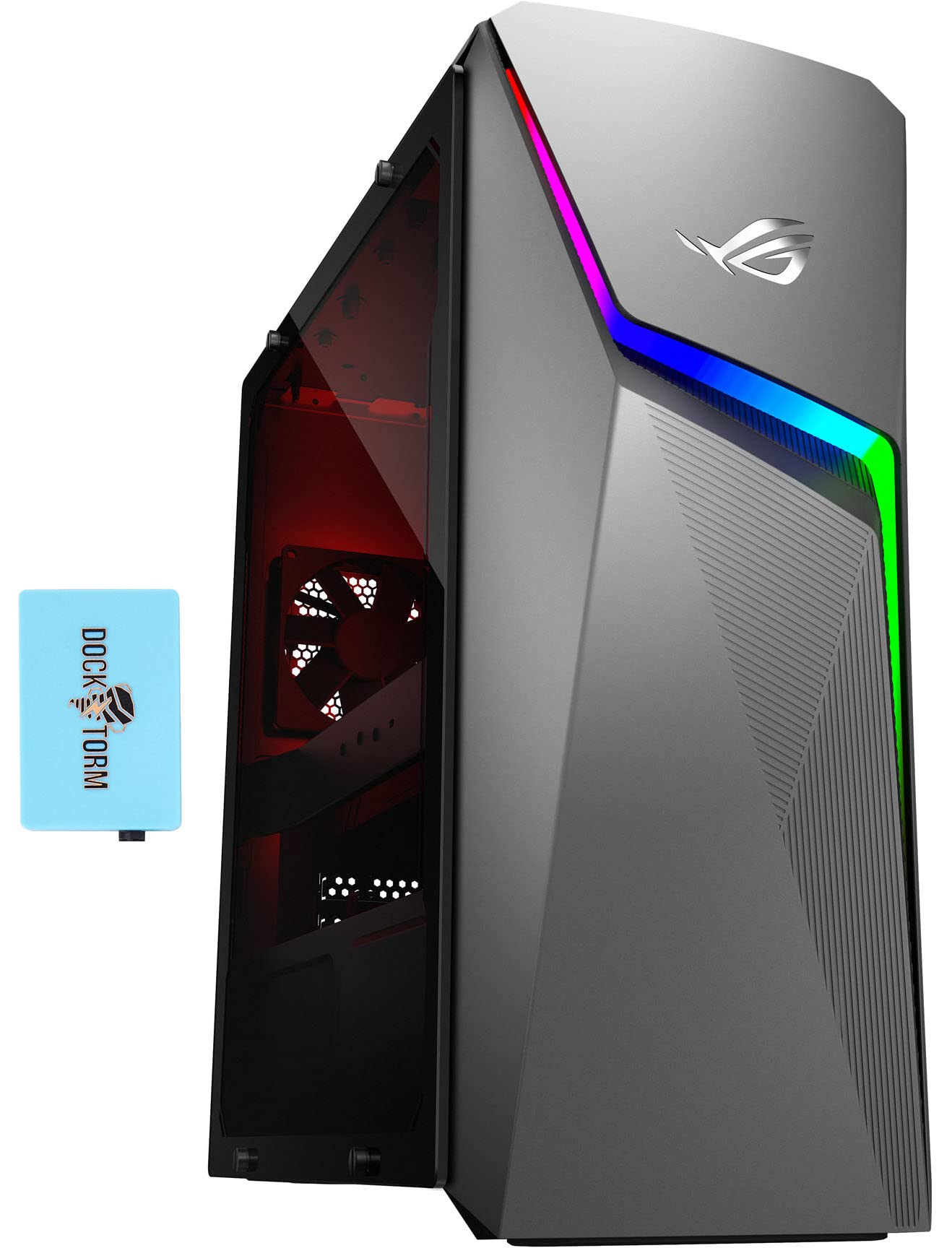 ASUS ROG Strix G10 Gaming Desktop PC - AMD Ryzen 7 5800X 8-Core, 16GB RAM, 512GB SSD + 1TB HDD, NVIDIA GeForce RTX 3060 12GB, WiFi 6, Windows 11 | High-Performance Gaming & Streaming Computer for Esports, VR, and Content Creation