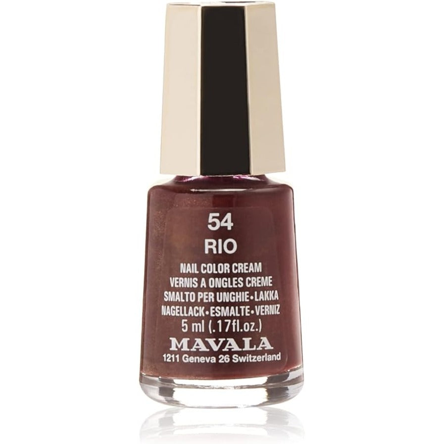 Mavala Nail Polish - Rio Red 5ml | Long Lasting & Vibrant Nail Color | Perfect for Parties, Weddings & Everyday Wear