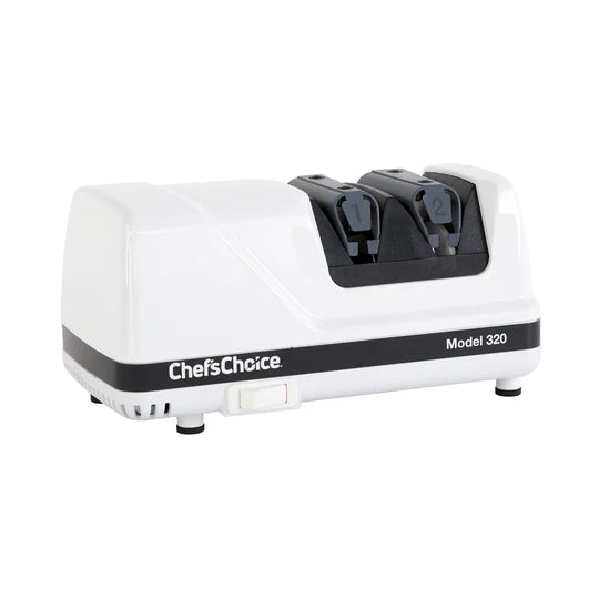 Chef's Choice 0320000 Professional Electric Knife Sharpener - Diamond Abrasive Wheels for Kitchen Knives, Scissors & Tools - Perfect for Home Chefs & Professional Cooks