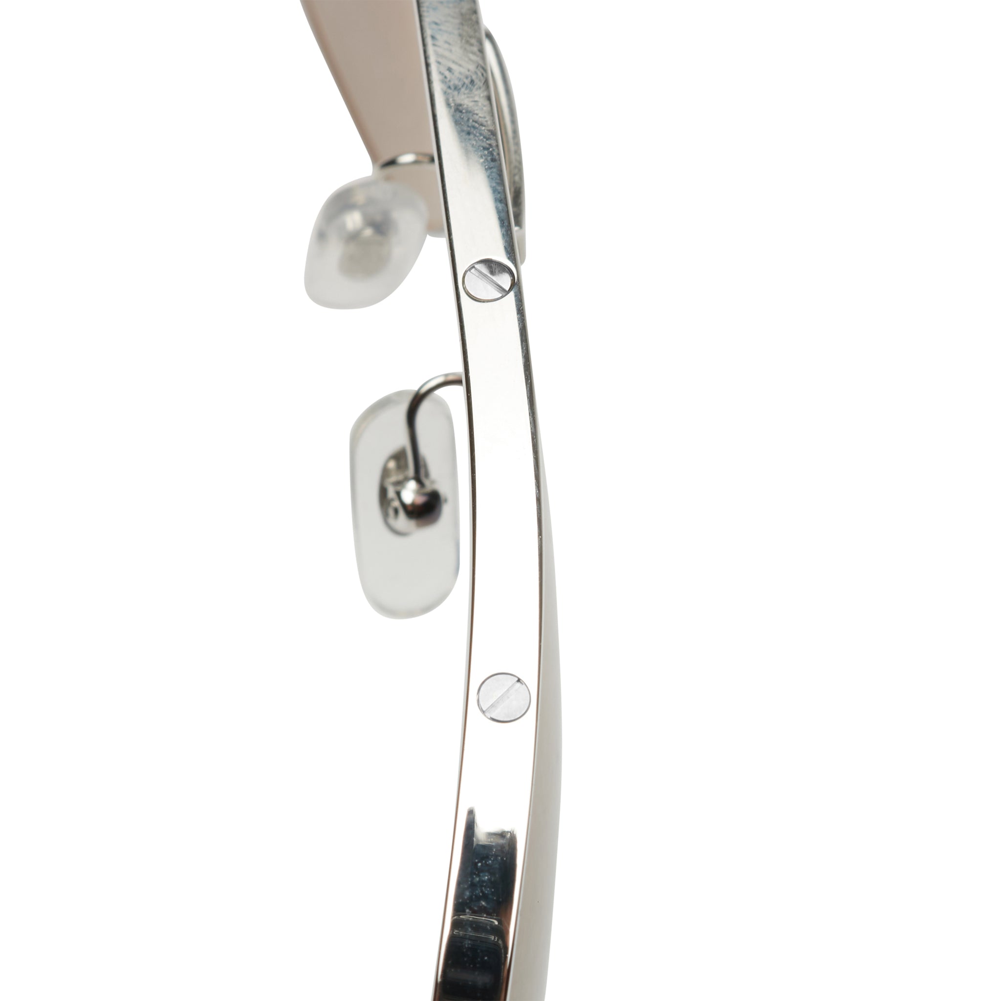 Cartier Eyewear CT0229S 004 Santos De Cartier Silver Sunglasses for Men & Women - Luxury Designer Sunglasses with UV Protection - Perfect for Outdoor, Travel & Fashion Accessories