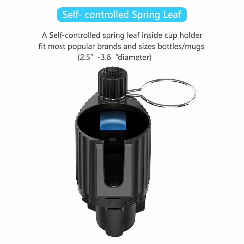 360° Adjustable Car Cup Holder Phone Mount - Universal Cell Phone Holder for iPhone, Galaxy & All Smartphones - Perfect for Hands-Free Driving, GPS Navigation & Safe Travel