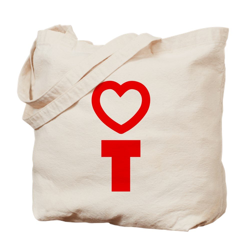 Occupational Therapy Tote Bag - Natural Canvas Reusable Shopping Bag with Heart Design | Perfect for Therapists, Nurses & Healthcare Professionals