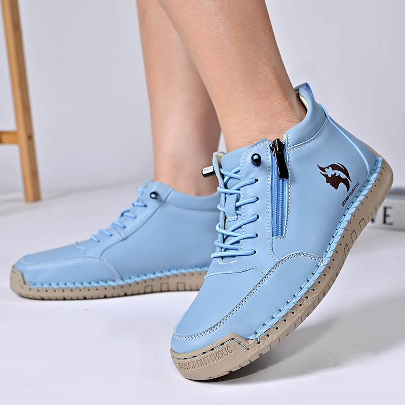 LZDZN Women's Fashion Sneakers - High Top Chelsea Boots & Casual Loafers for Walking, Hiking | Comfortable & Stylish Women's Shoes for Everyday Wear, Outdoor Activities & Travel (Available in Multiple Sizes)