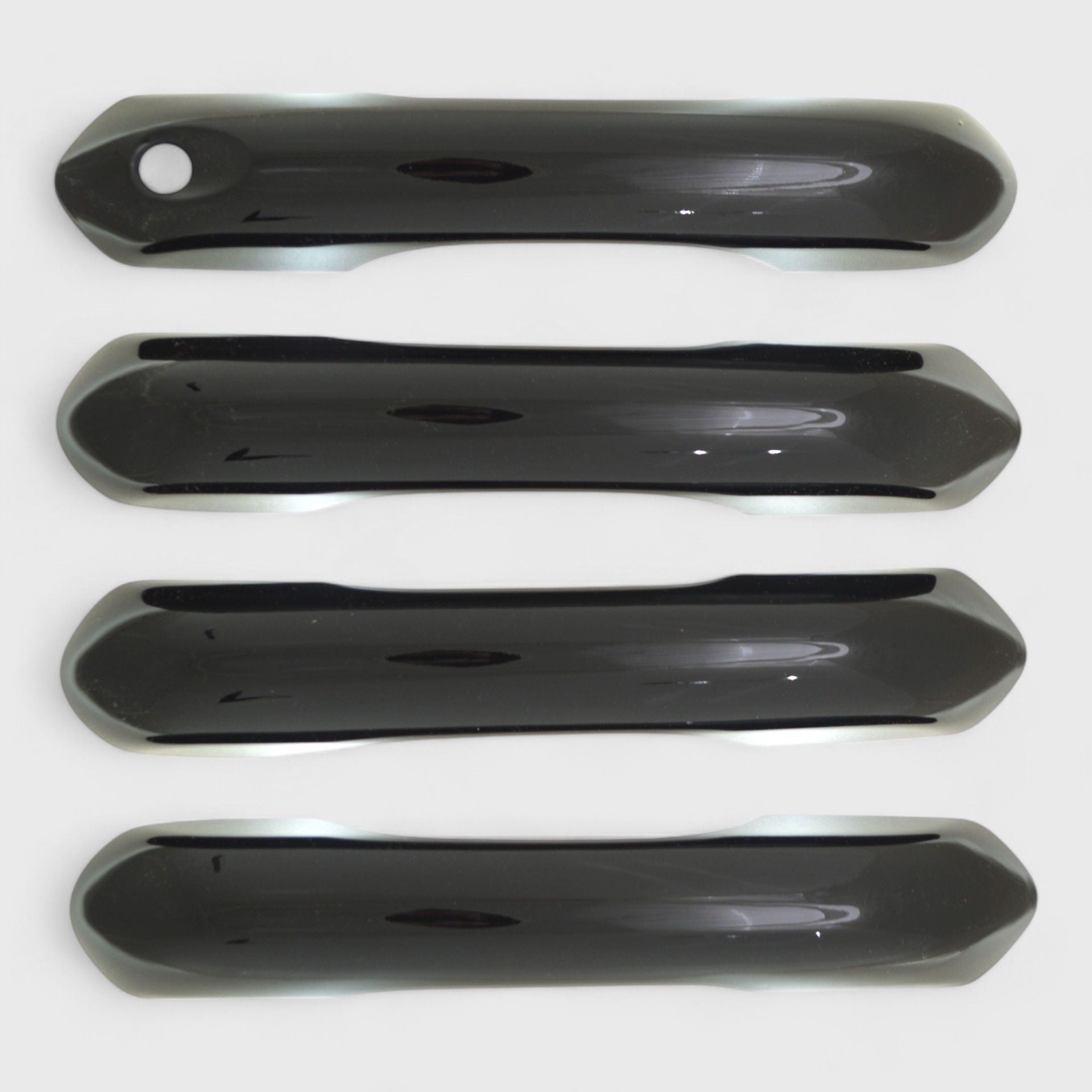 Gloss Black Chrome Delete Door Handle Cover with Keyless Sensors - DH6309BLK - Perfect for Car Customization & Vehicle Protection
