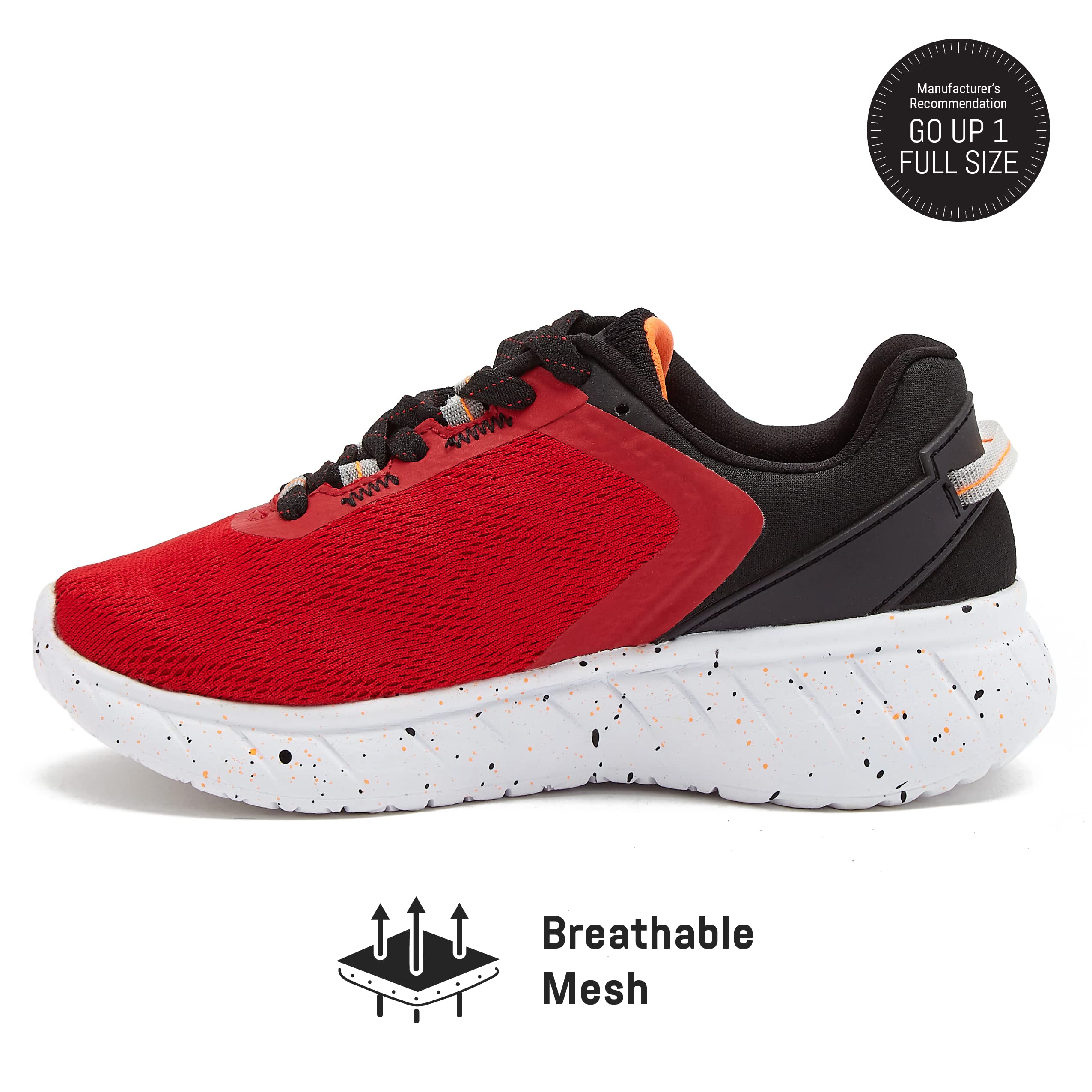 Avia Avi-Monsoon Slip-On Boys Sneakers - Lightweight Athletic Running Shoes for Toddler, Little & Big Kids (Sizes 11-6) - Perfect for School, Play & Sports Activities