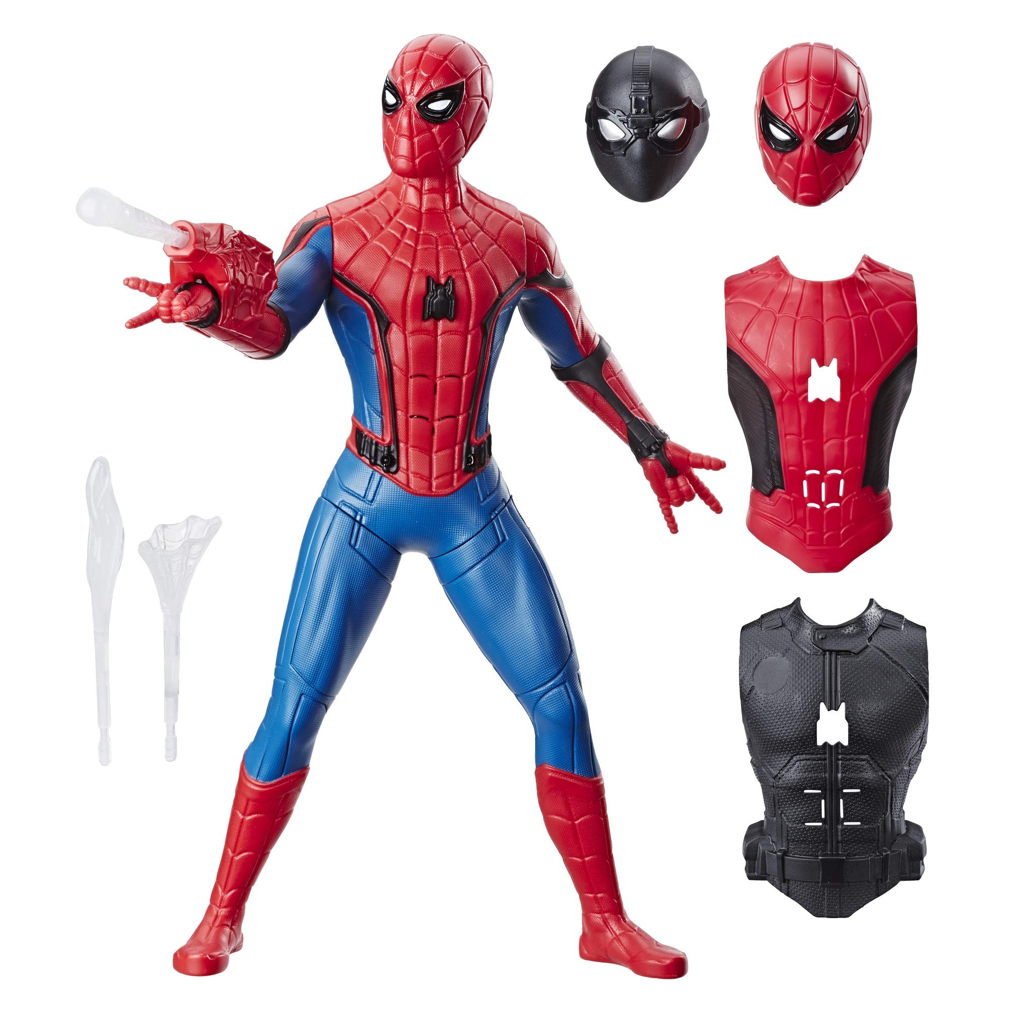Spider-Man Web-Shooting Costume for Kids - Hasbro E3567EU4 | Role Play Dress Up for Halloween & Superhero Parties