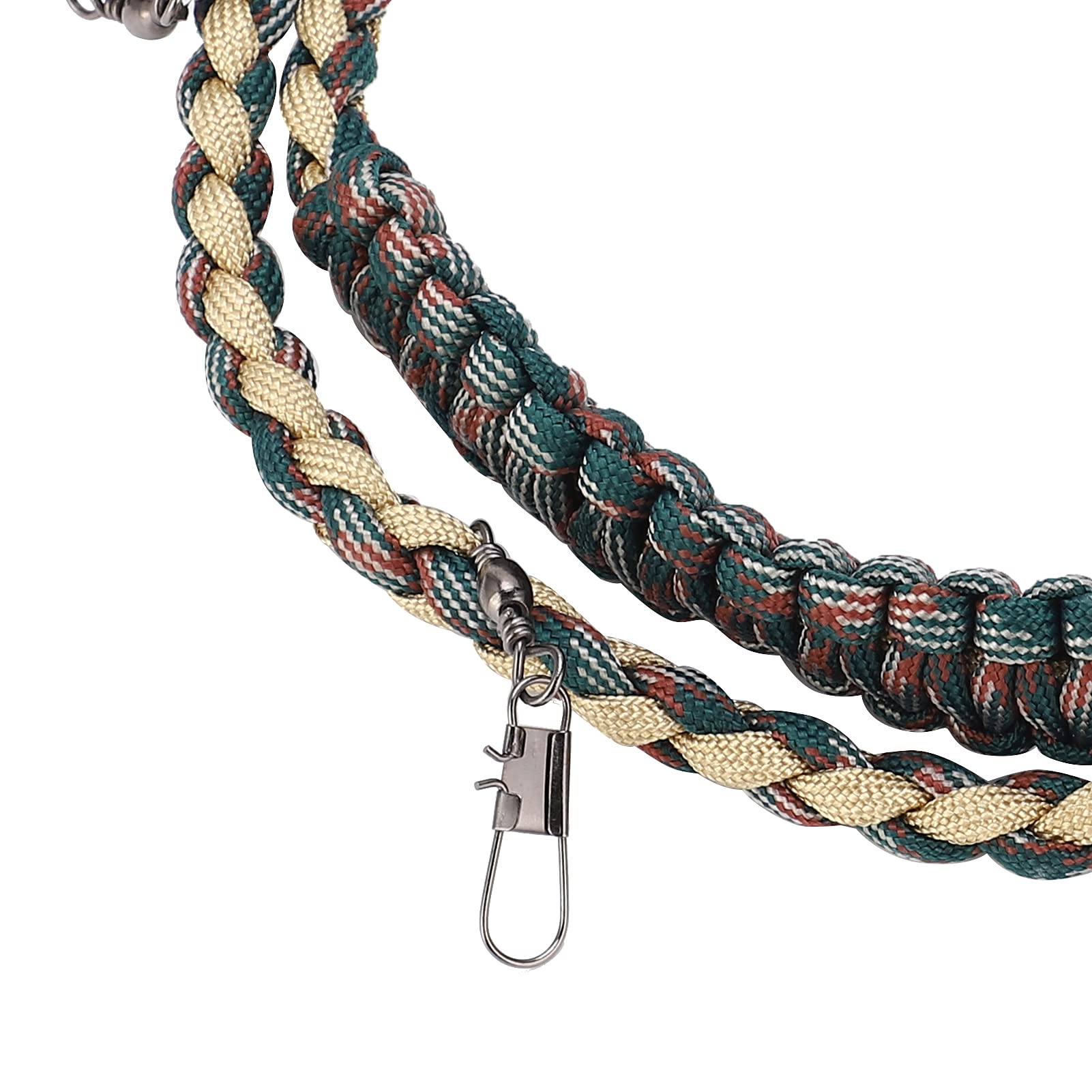 **Gaeirt Fly Fishing Lanyard Necklace – Adjustable Tippet Holder with Metal Buckles | Comfortable & Durable for Fly Fishing Enthusiasts | Perfect for Stream, River & Saltwater Fishing**