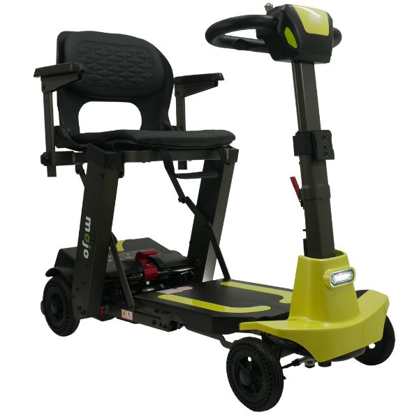MOJO Automatic Folding Scooter - Lightweight & Portable Mobility Scooter for Adults & Seniors - Perfect for Travel, Shopping & Outdoor Adventures
