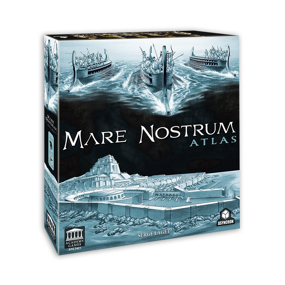 Mare Nostrum Atlas Expansion - Strategic Board Game Expansion for Academy Games | Enhance Your Gameplay with New Maps & Scenarios | Perfect for Game Nights & Strategy Enthusiasts