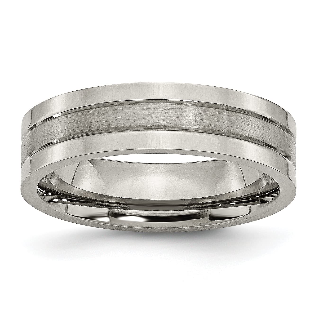 Titanium 6mm Wedding Band Ring for Men & Women - Durable Comfort Fit Wedding Ring - Perfect for Engagement, Anniversary & Everyday Wear