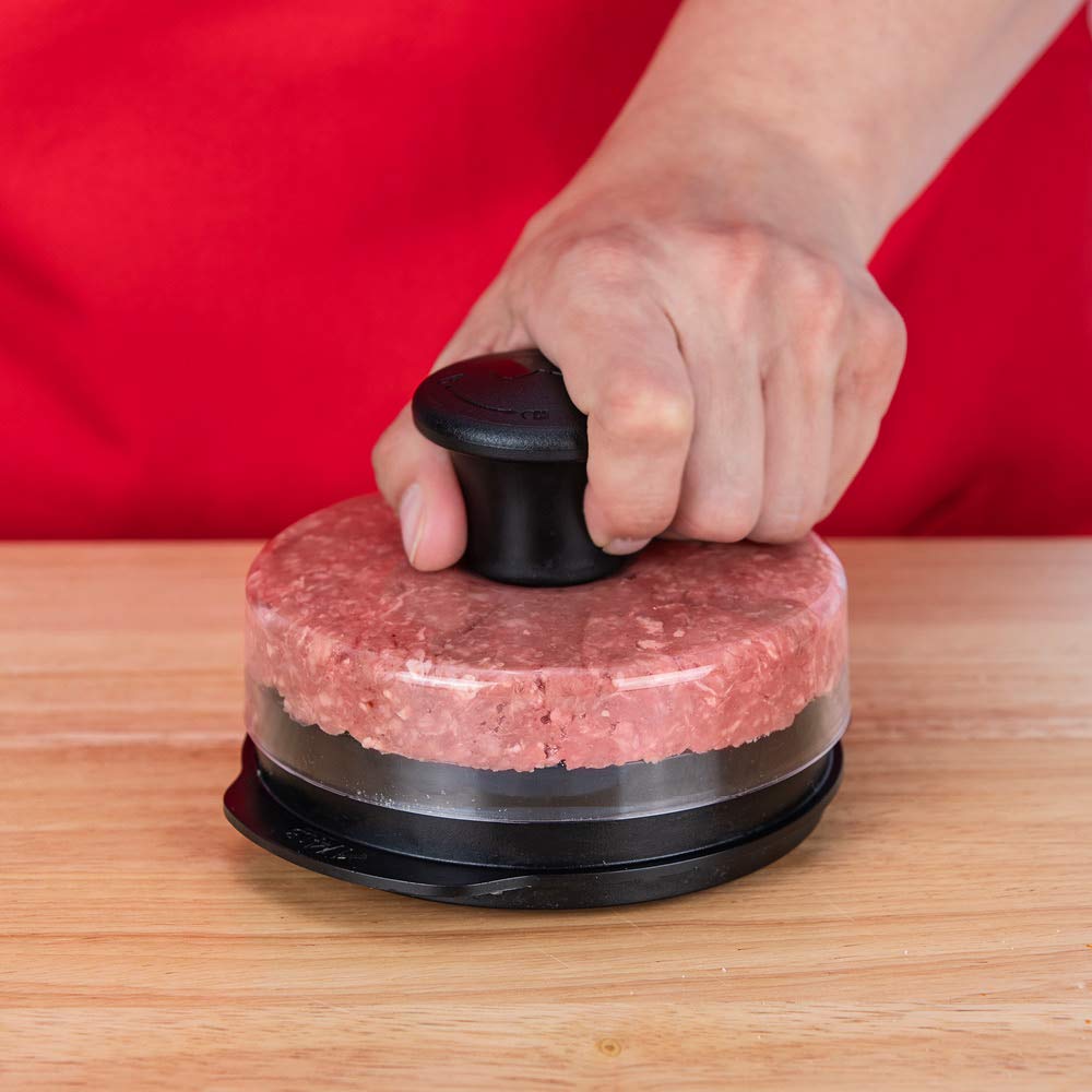 Weber Original Burger Press - Heavy Duty Stainless Steel Patty Maker for Perfect Homemade Burgers - Ideal for BBQ, Grilling, and Outdoor Cooking