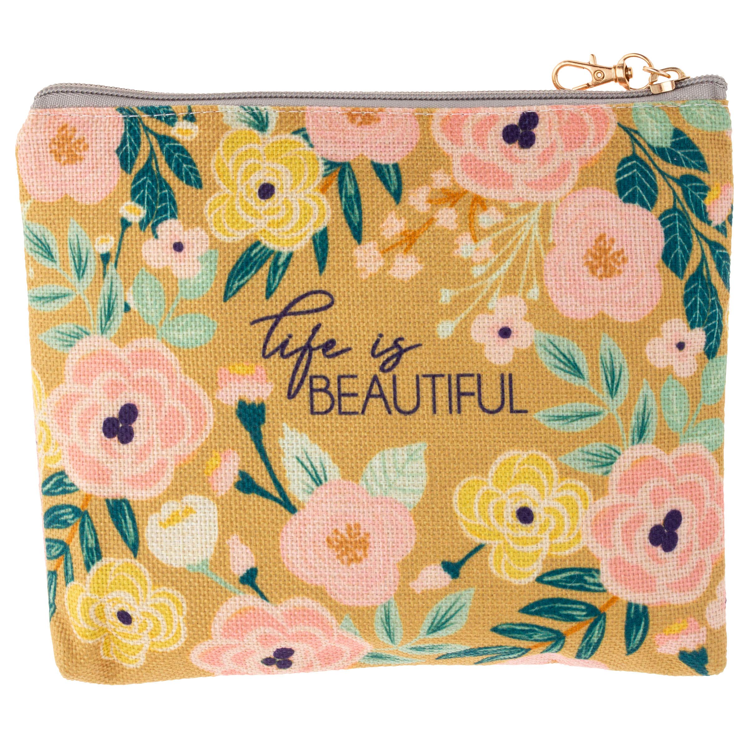 Karma Mustard Floral Tote Bag - Stylish & Spacious Market Carry All for Shopping, Beach & Daily Use