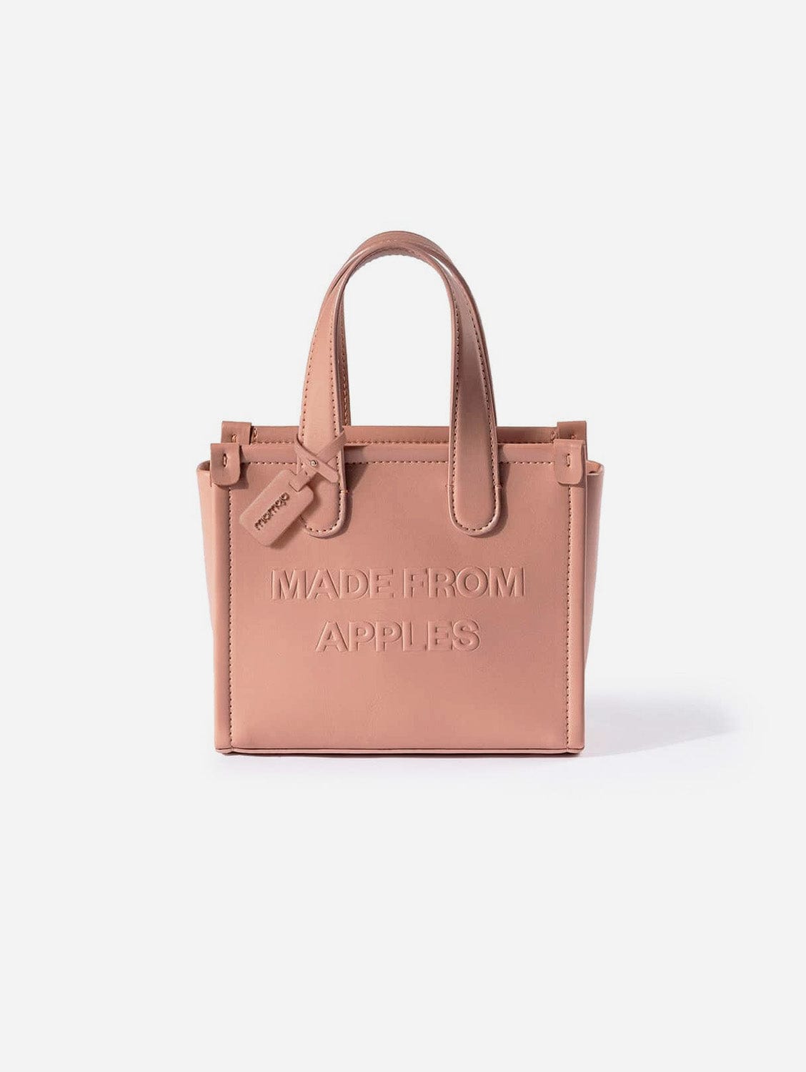Alma S Apple Leather Vegan Tote Bag for Women | Eco-Friendly Nude Shoulder Bag | Perfect for Work, Travel & Everyday Use